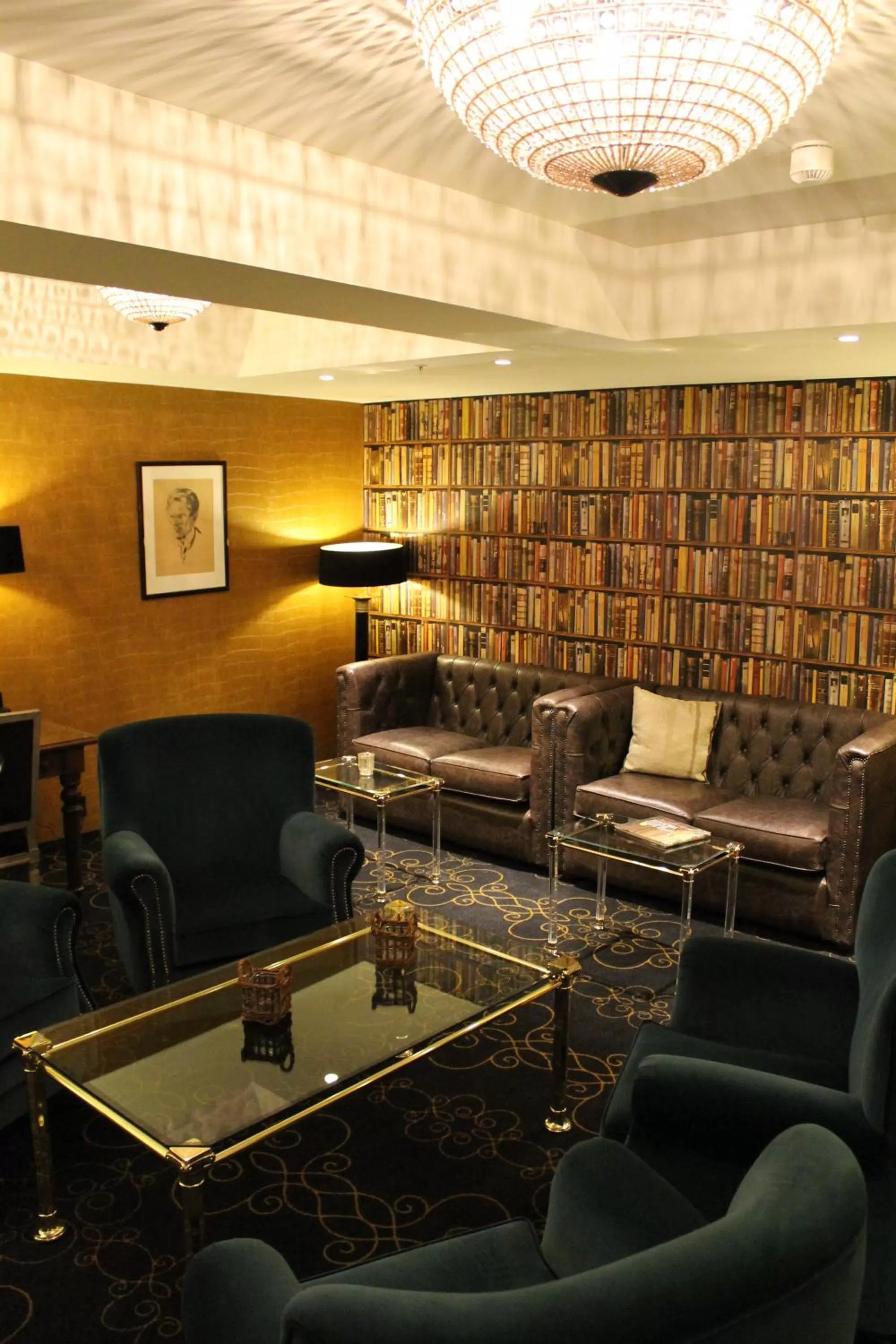 Lounge or bar in Det Hanseatiske Hotel