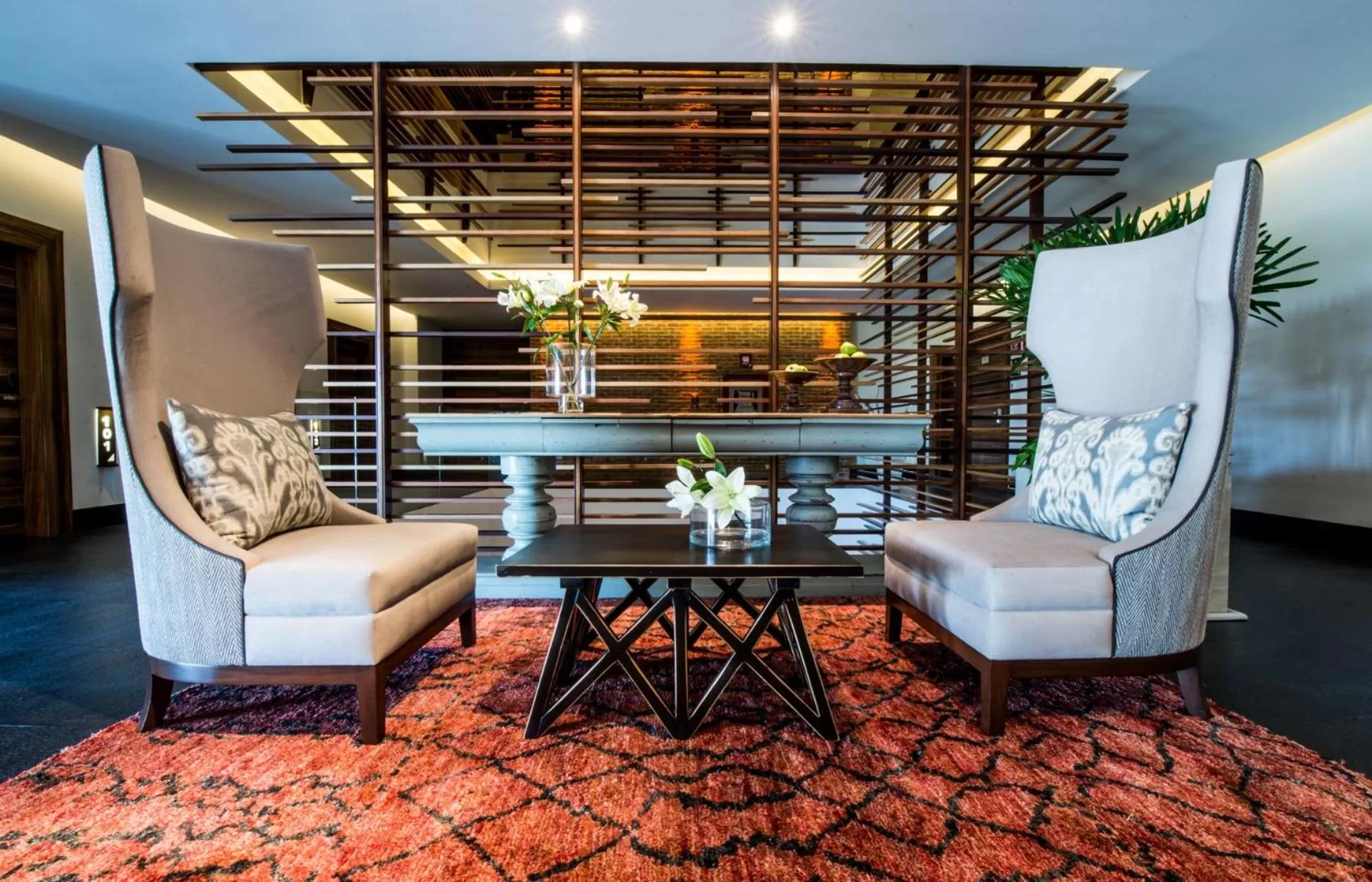 Seating area in Square Small Luxury Hotel - Providencia