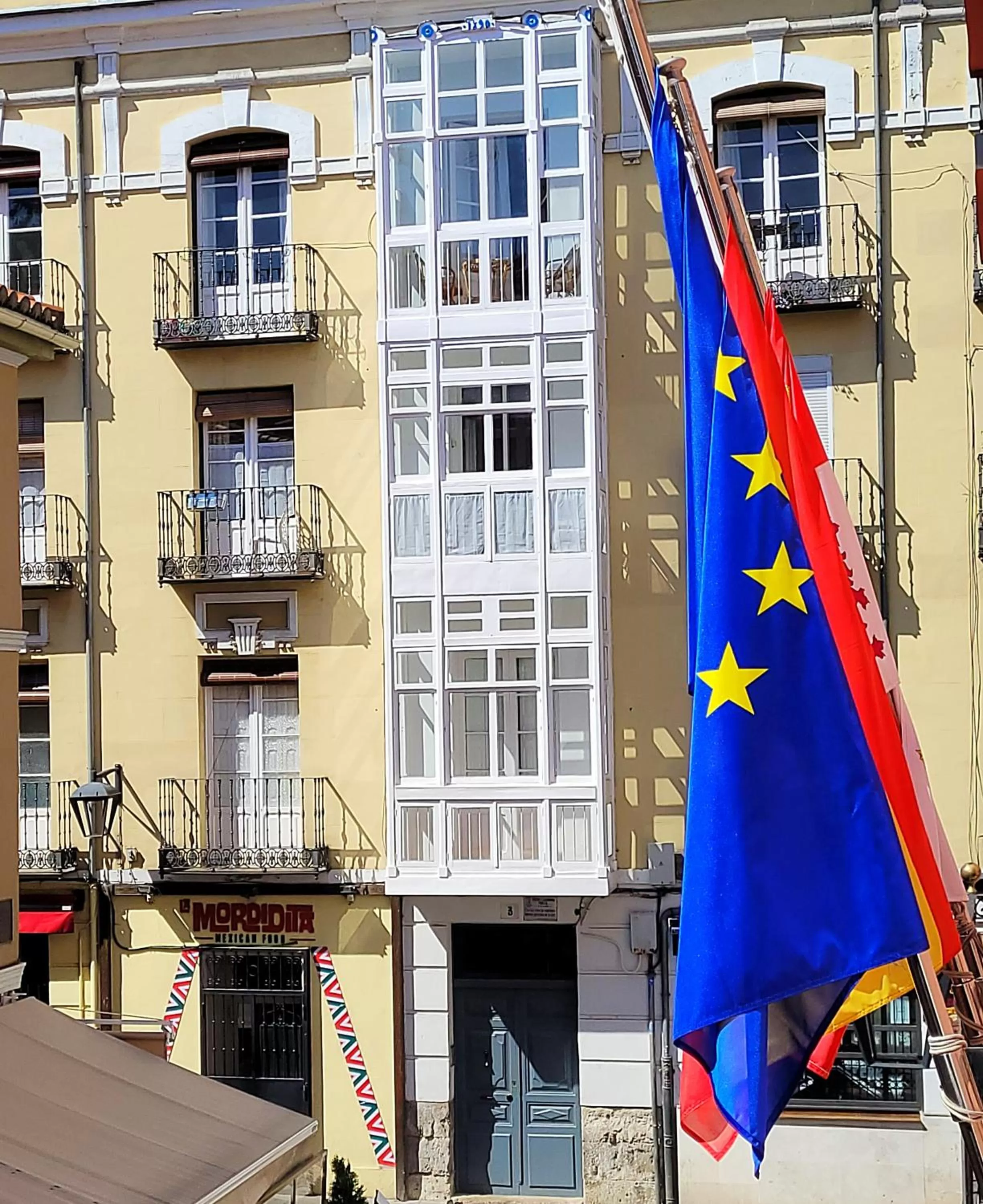 City view in Hotel Imperial