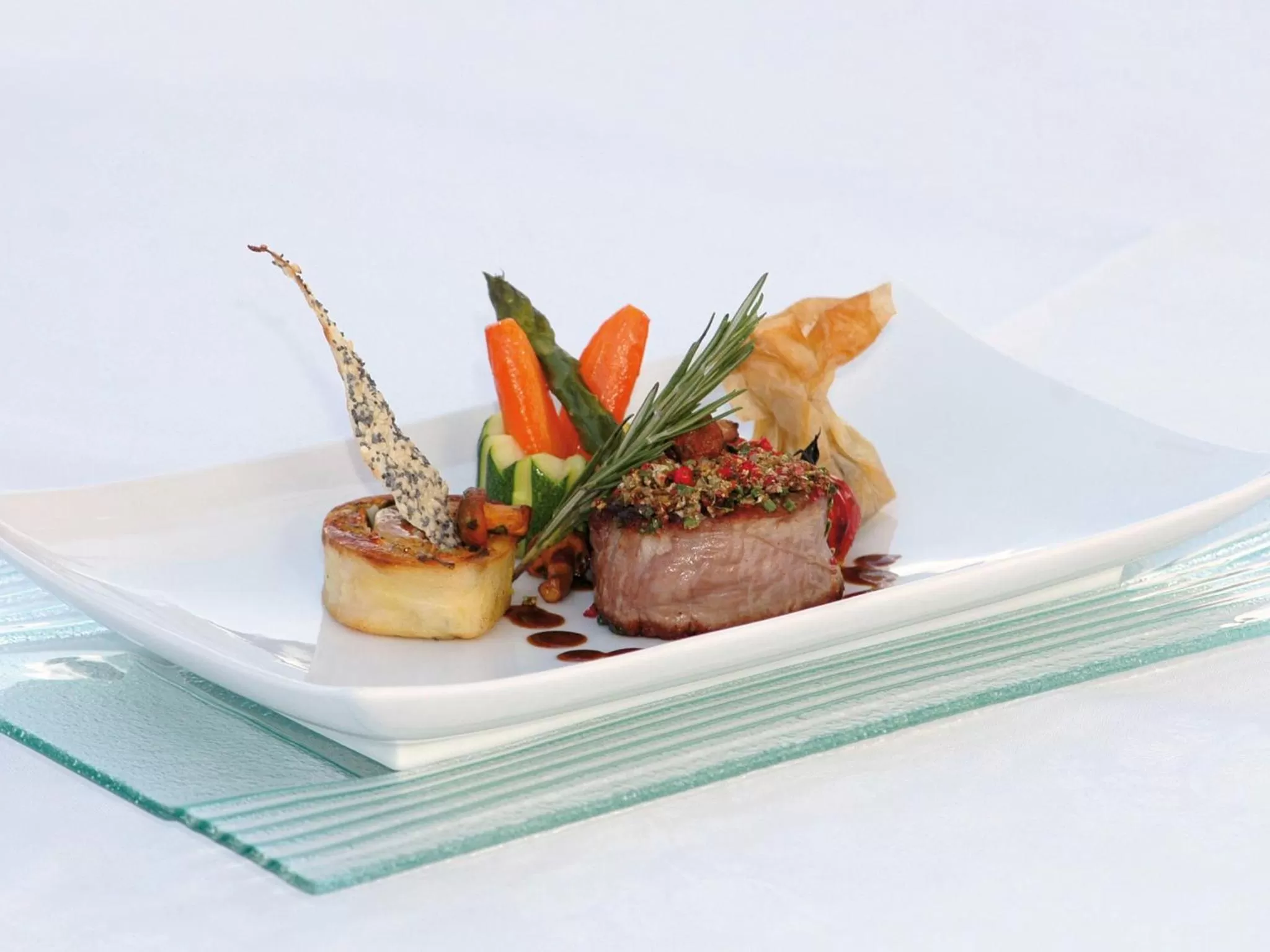 Food close-up in Hotel Grüner Wald