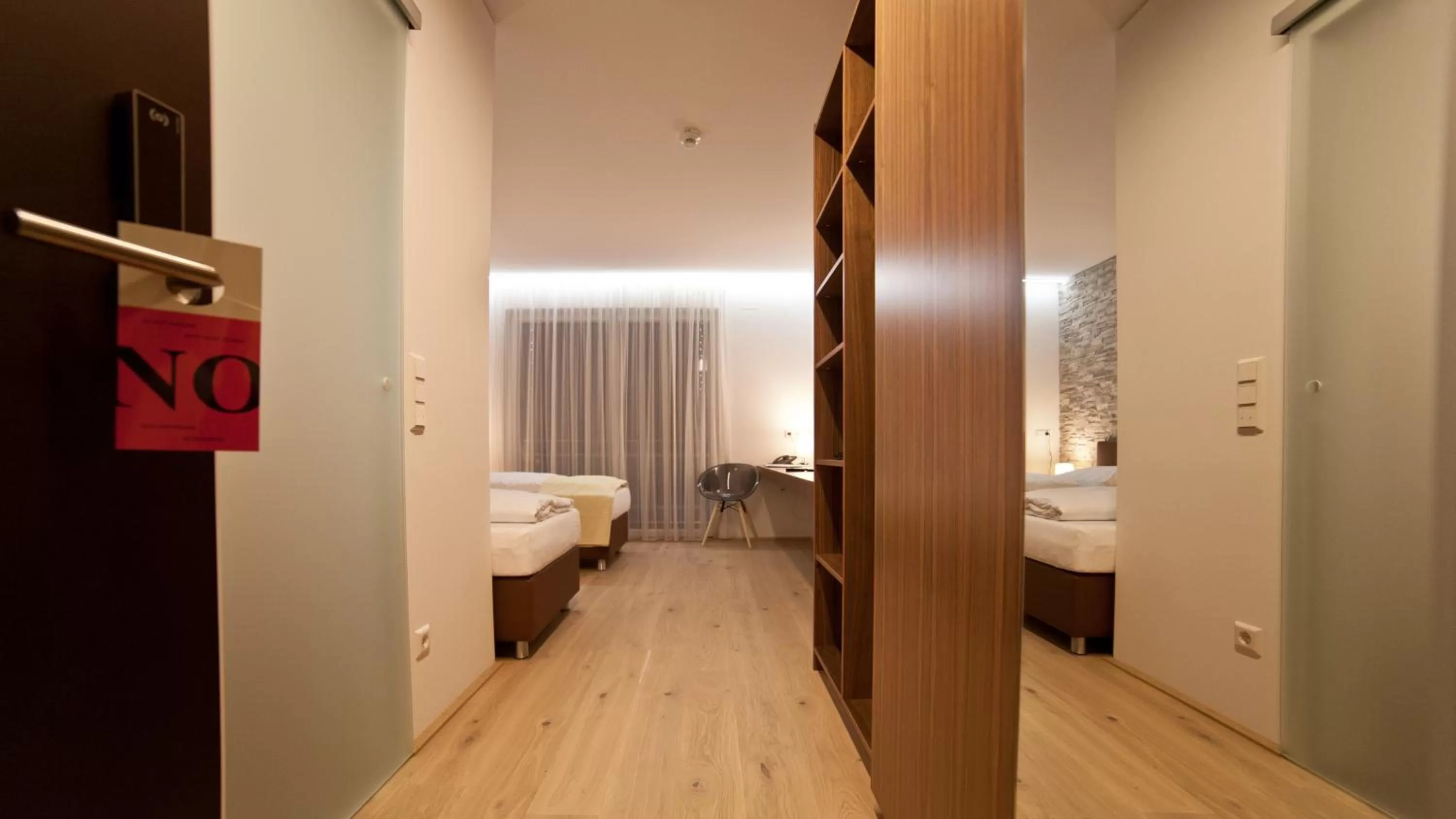 Bedroom, Bed in Hotel Wallern Garni