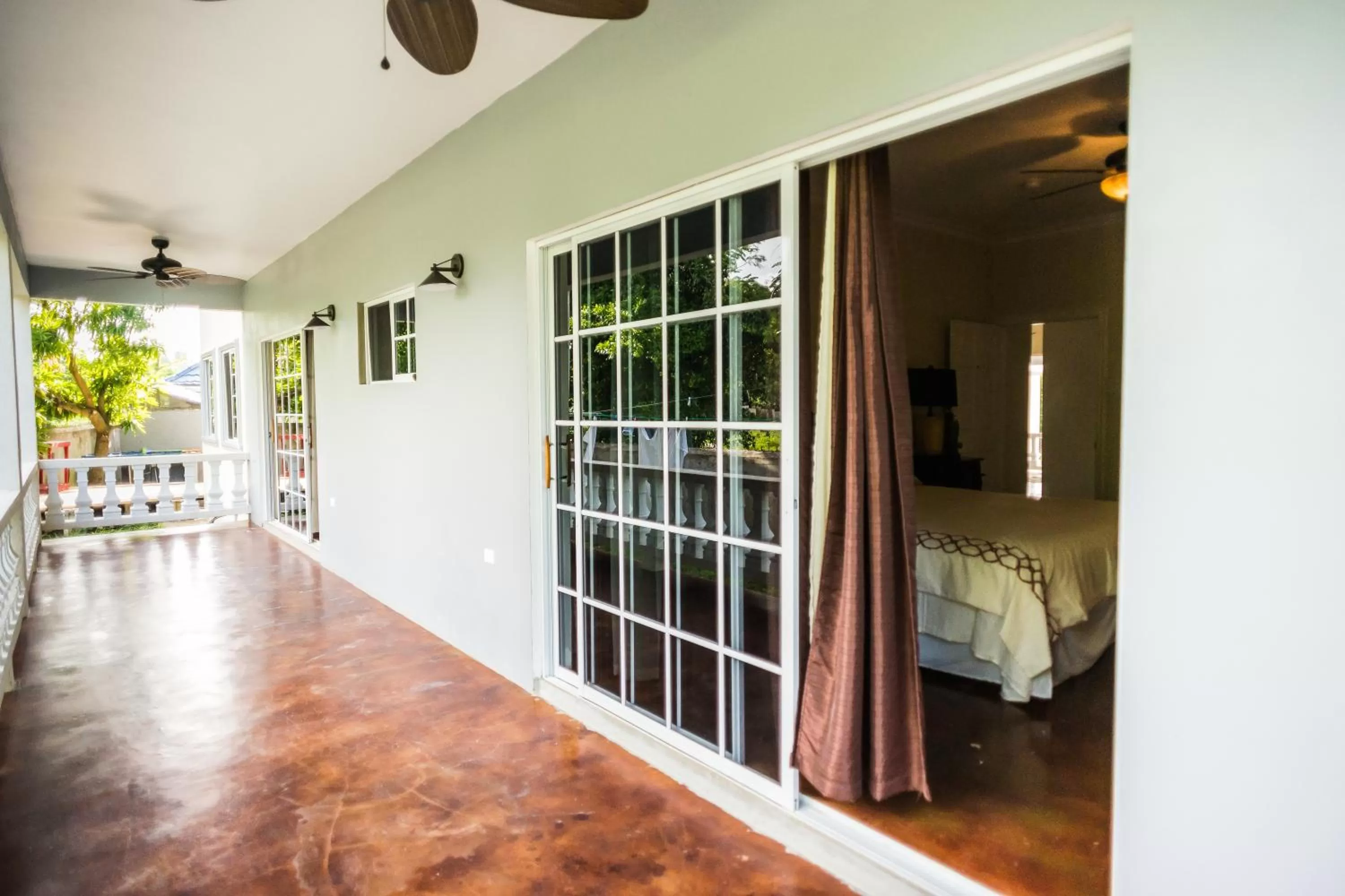 Balcony/Terrace in Blue Paloma Bed & Breakfast