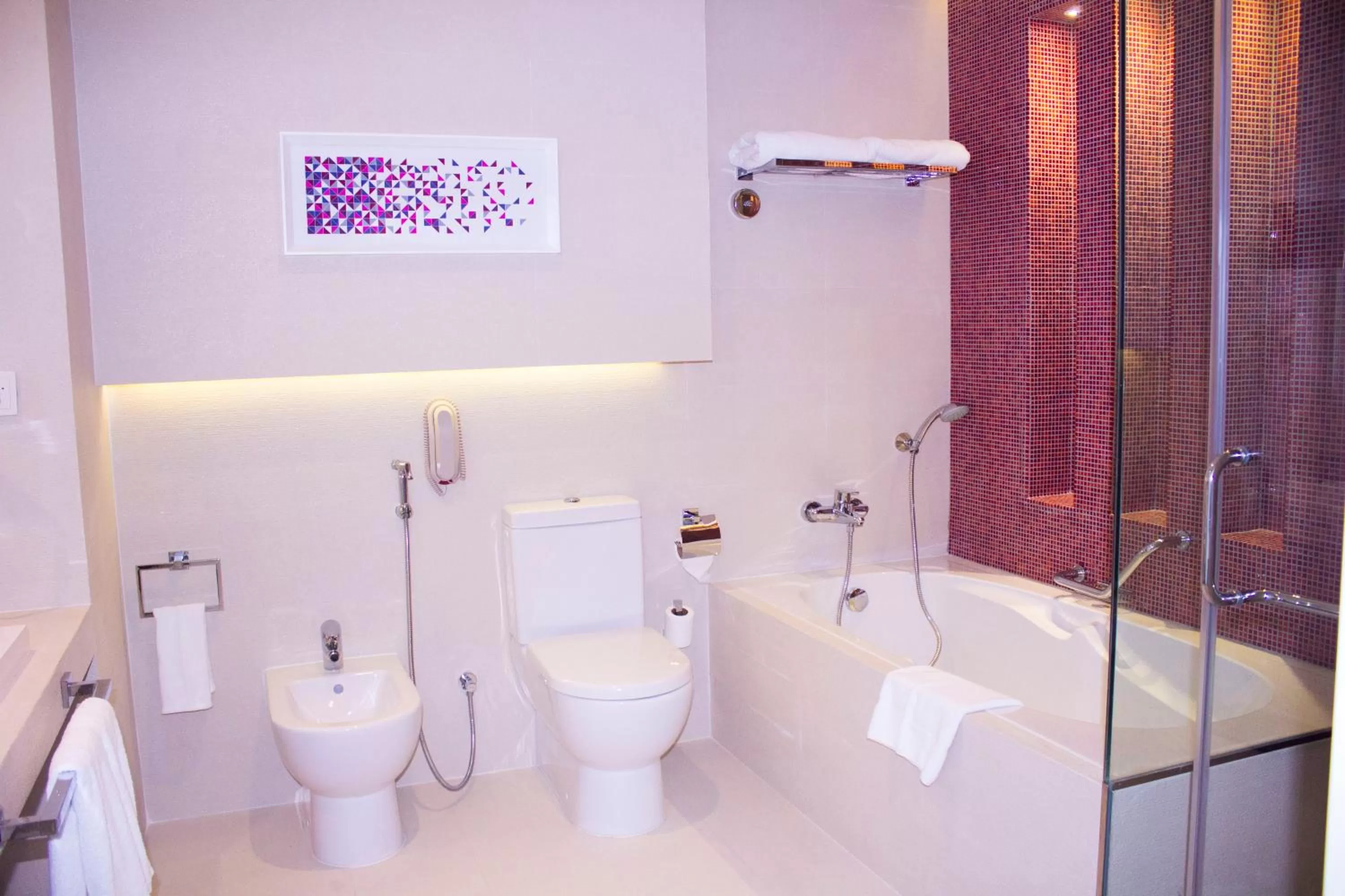 Bathroom in The Act Hotel Sharjah