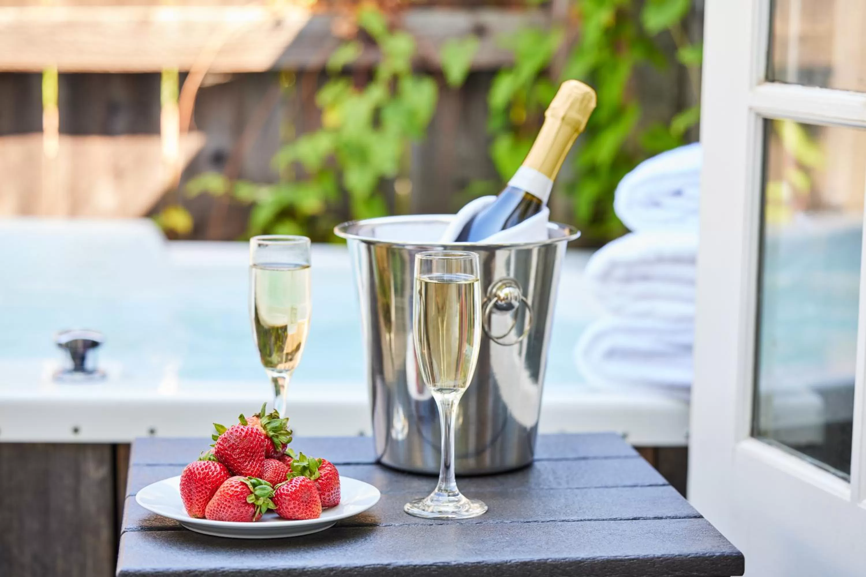 Property building in Lavender, A Four Sisters Inn