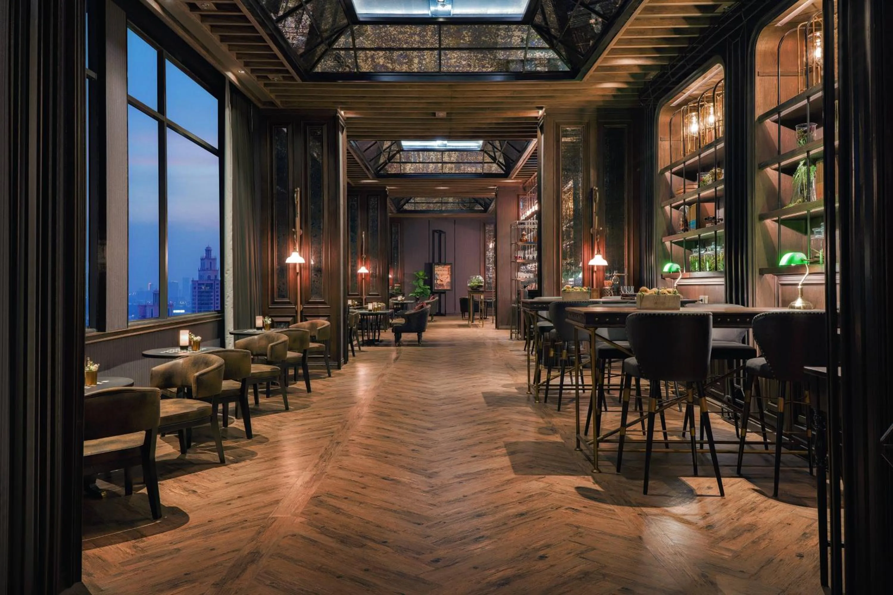 Lounge or bar in Bangkok Marriott Marquis Queens Park