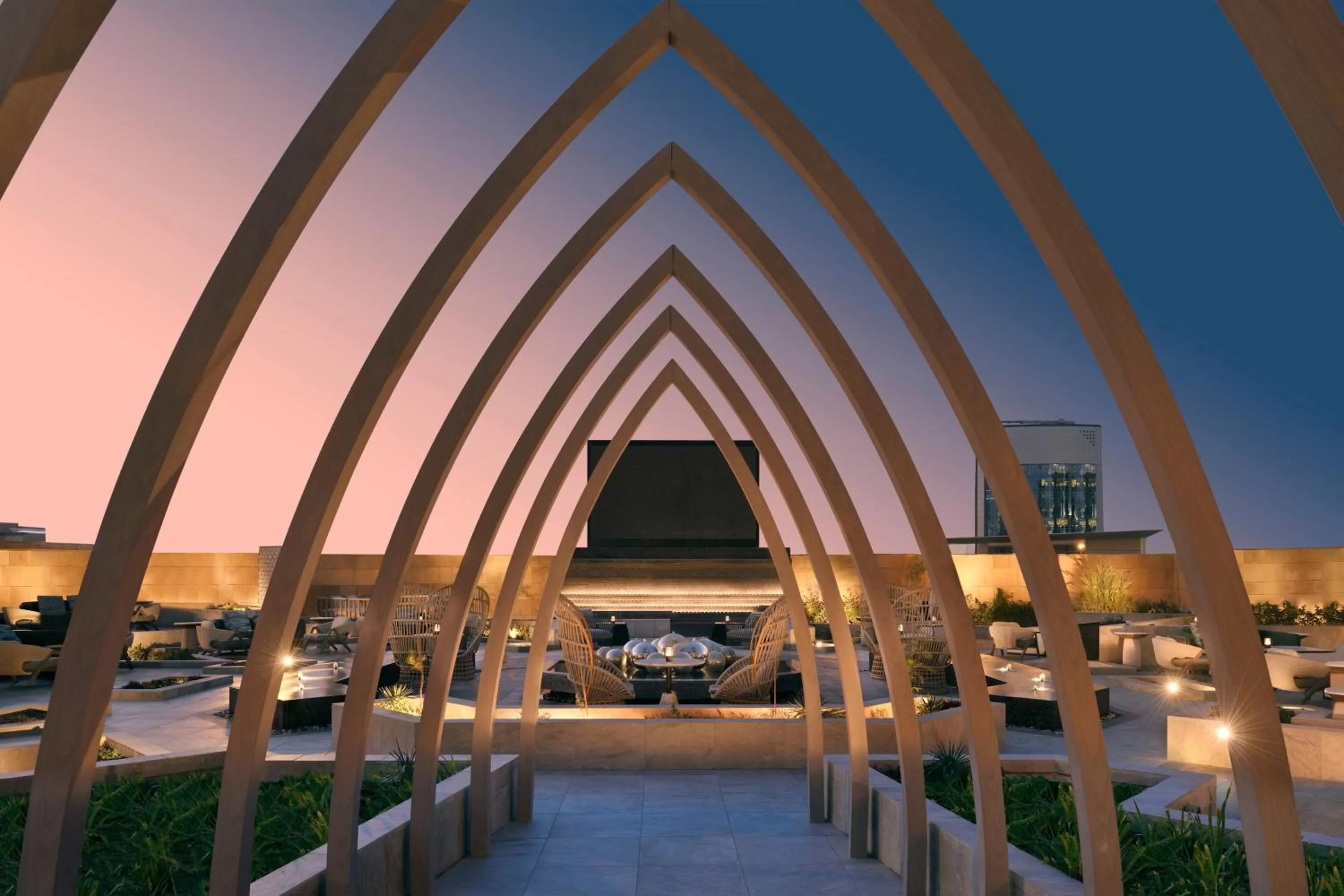 Restaurant/places to eat in JW Marriott Hotel Riyadh