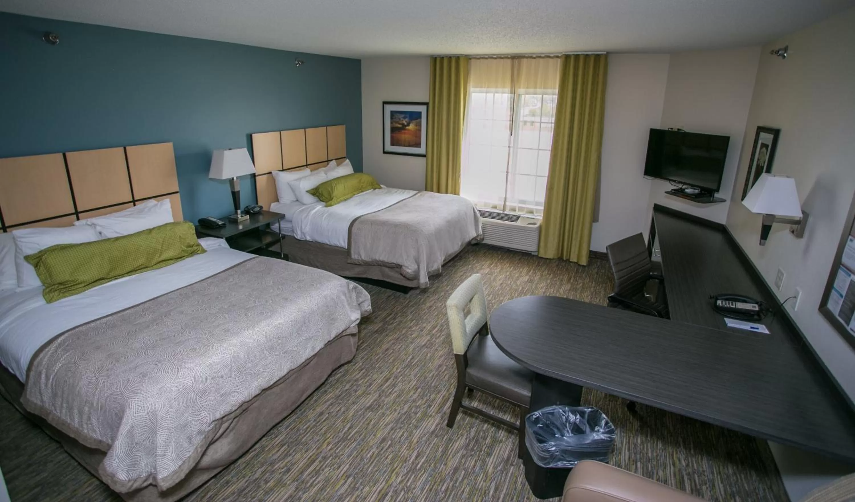 Photo of the whole room, Bed in Candlewood Suites Fargo-North Dakota State University by IHG