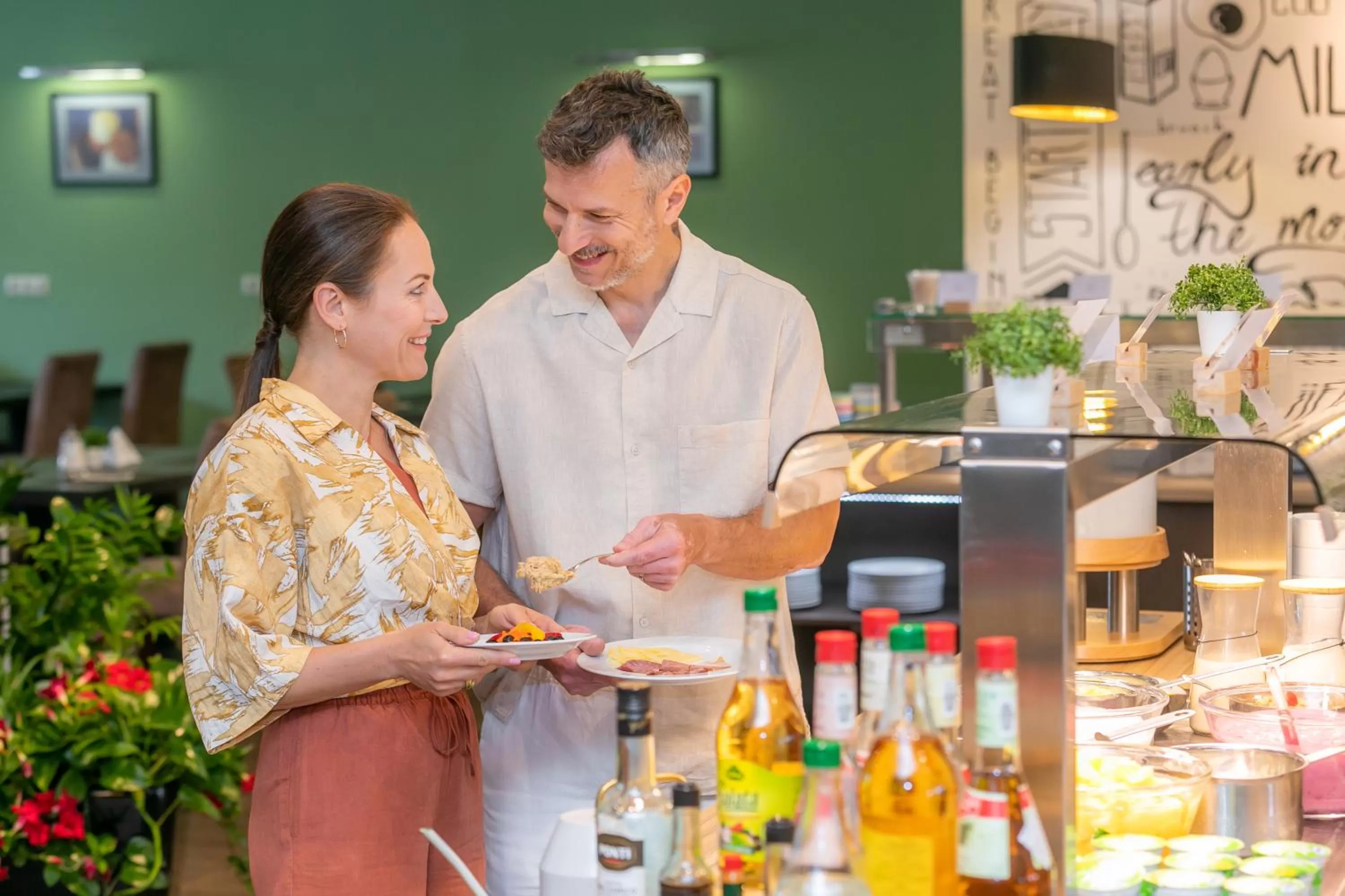 Buffet breakfast in Gotthard Therme Hotel & Conference