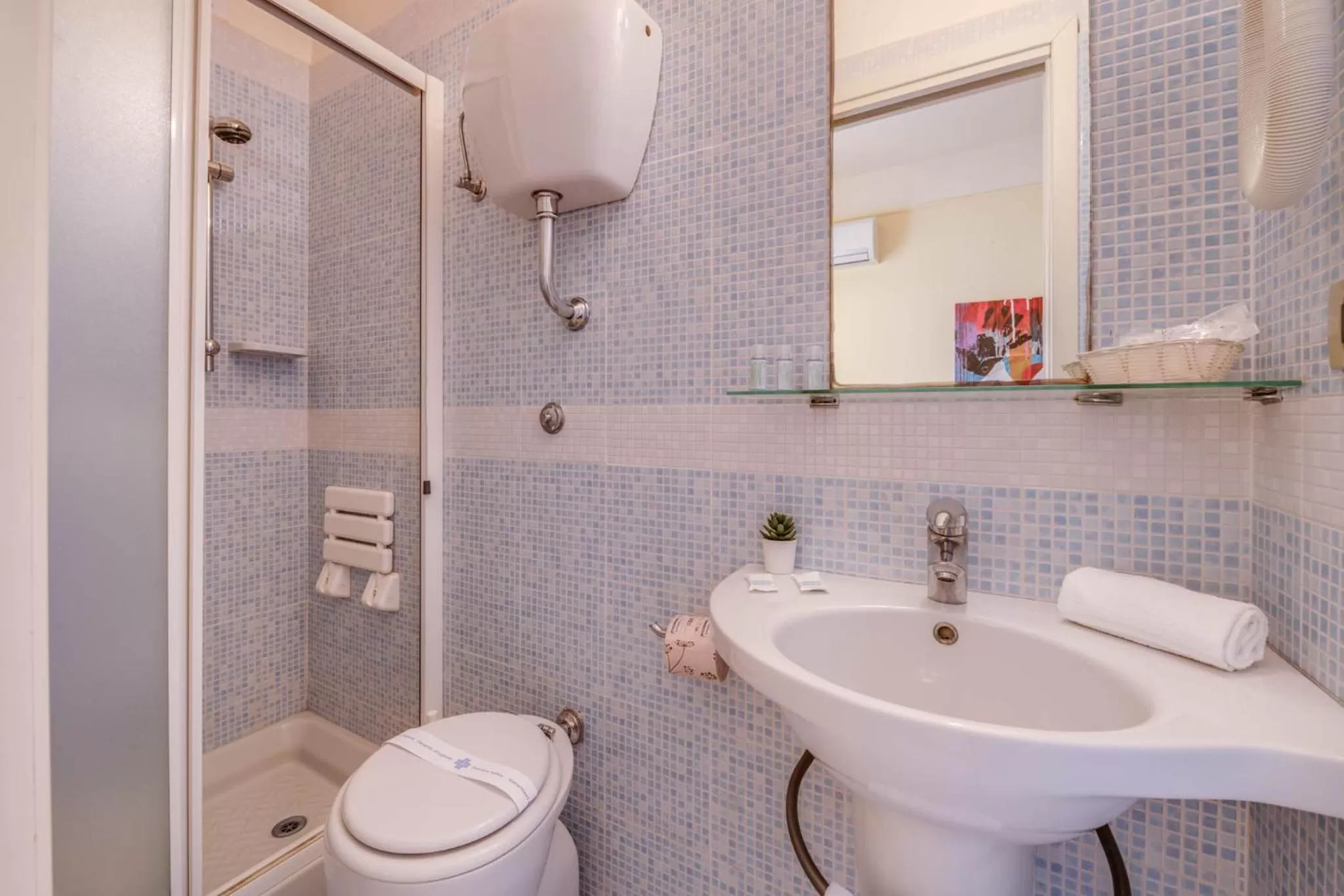 Shower in Hotel Massimo