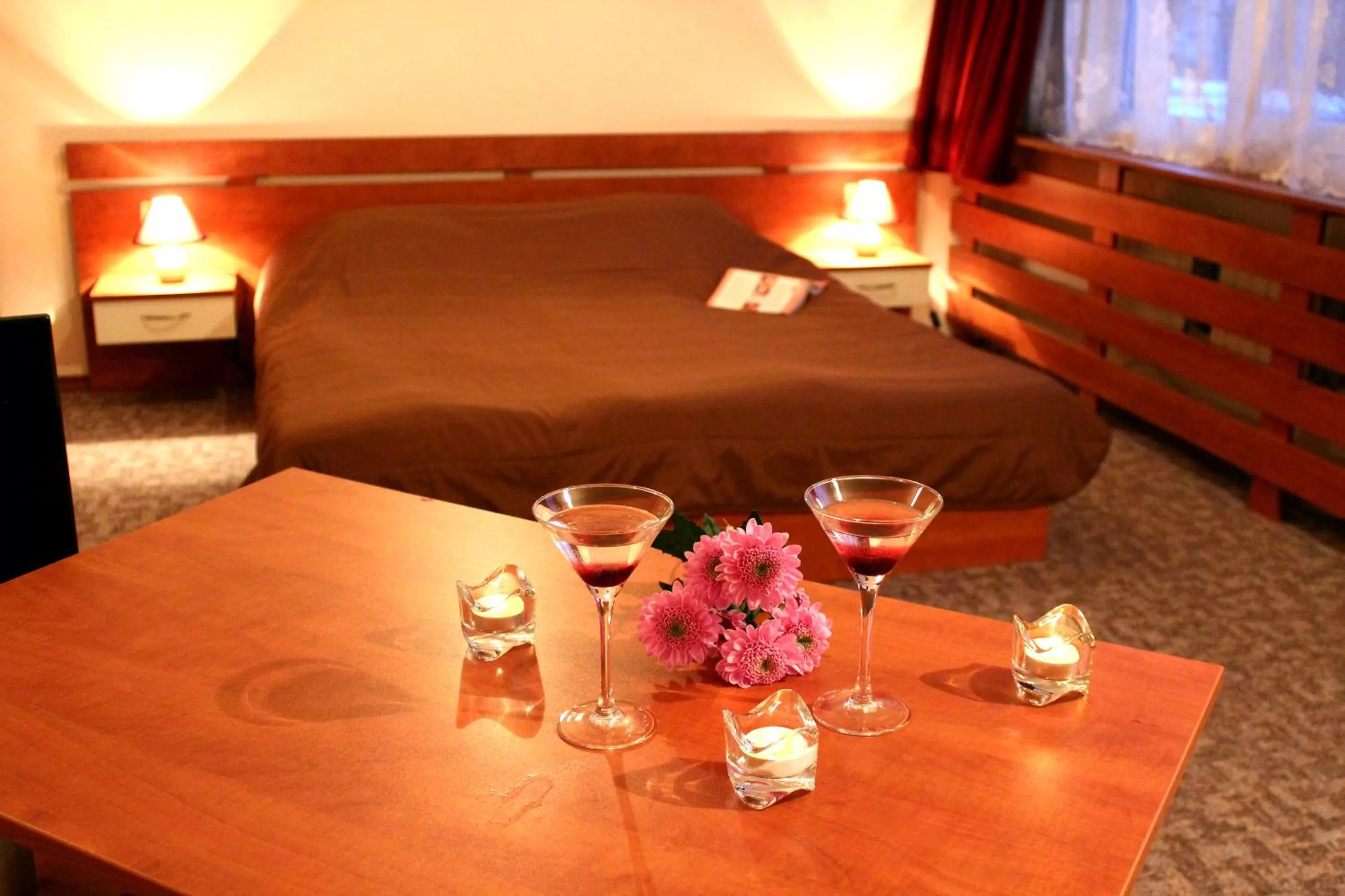 Bed in Hotel of Bulgarian Academy of Sciences