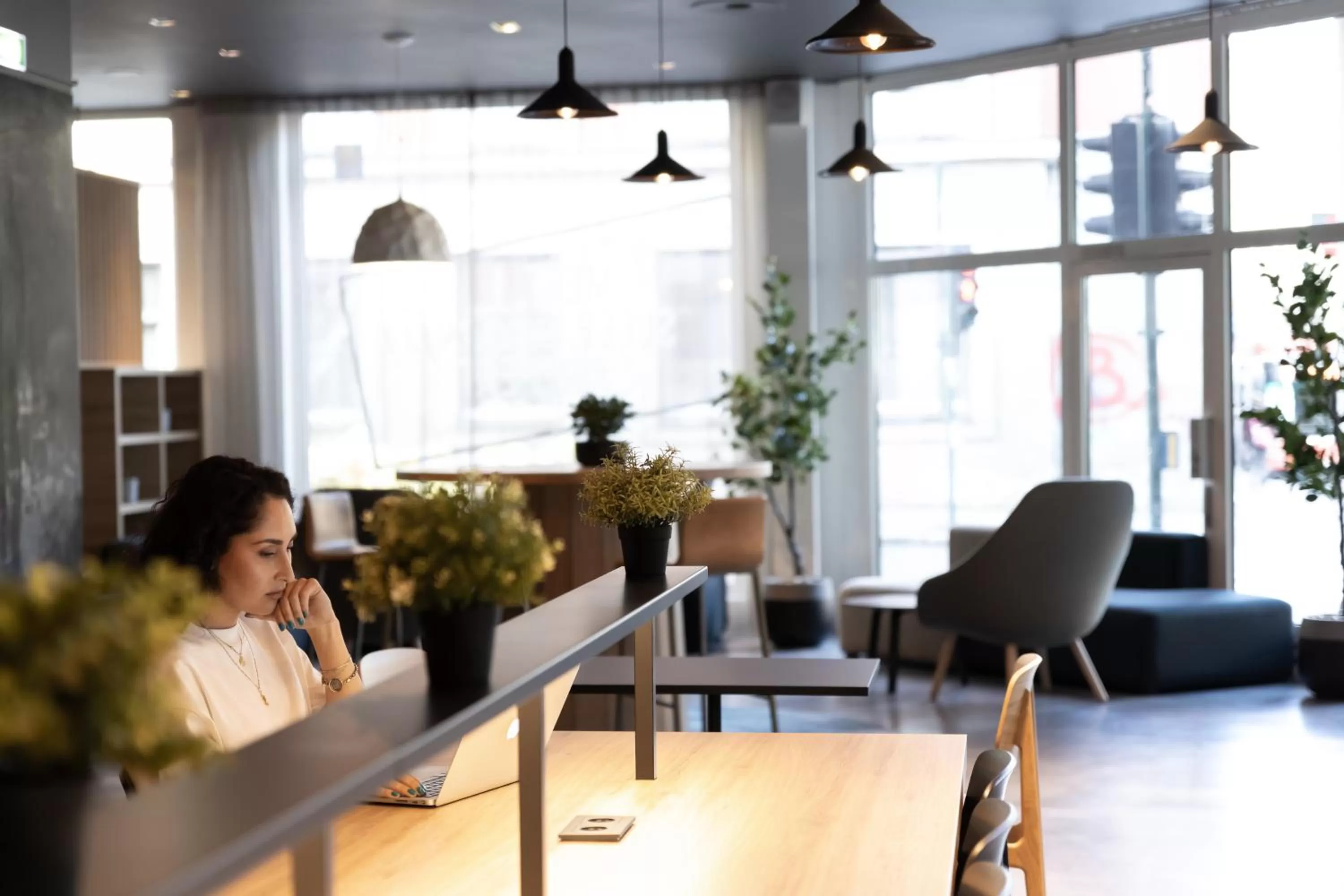 Lobby or reception in Comfort Hotel Børsparken
