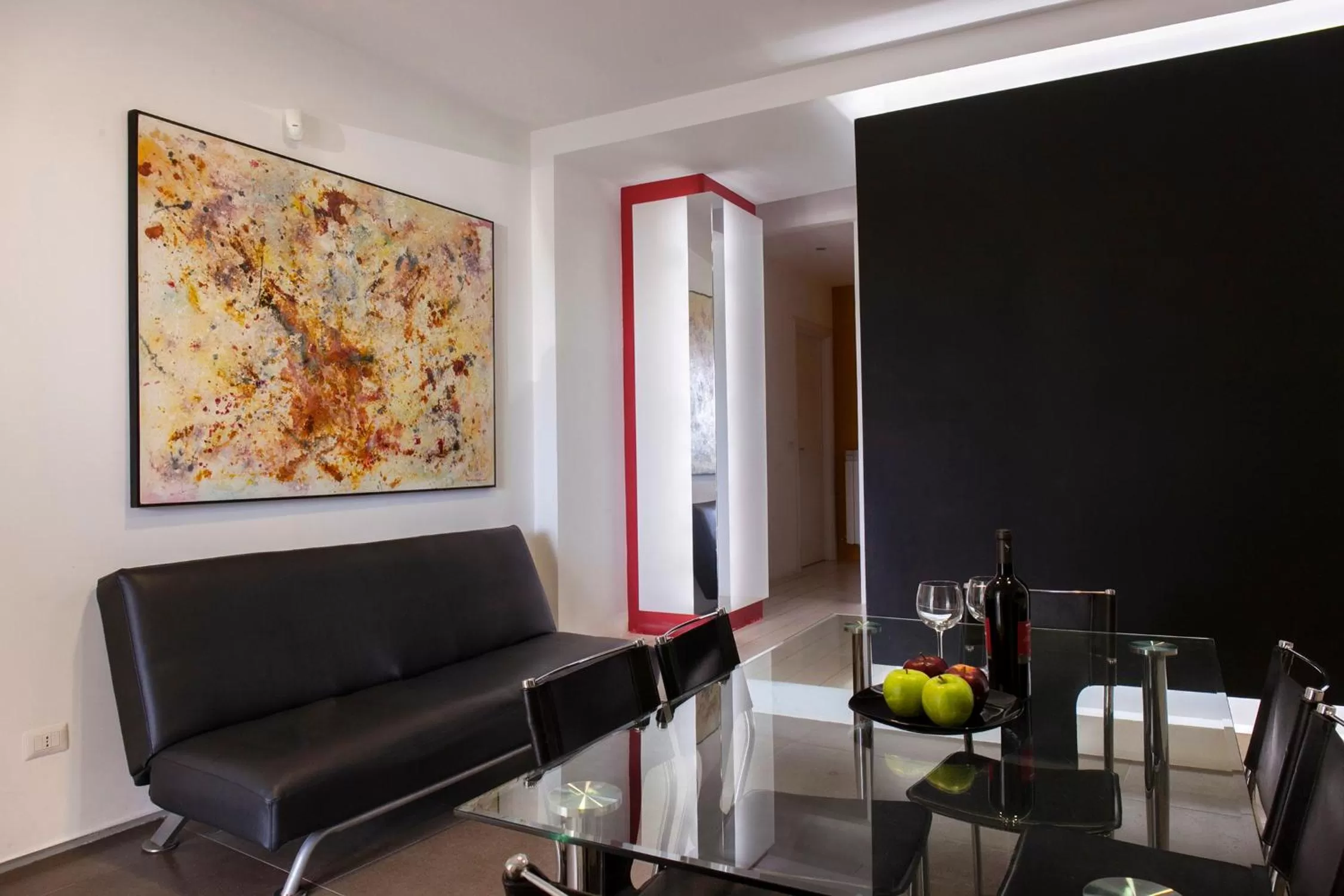 Living room in Villino Erminia - Seaside Art b&b