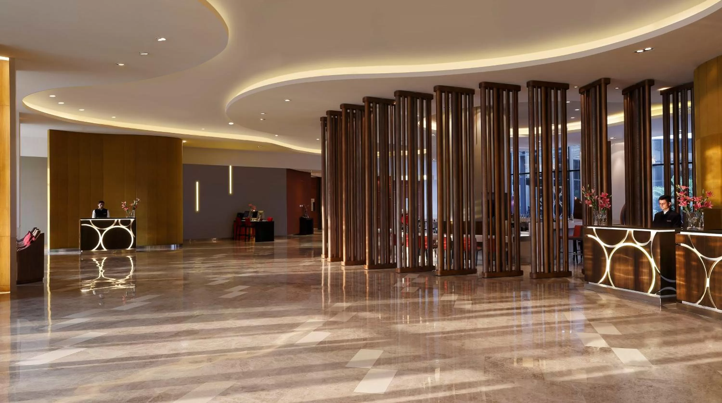 Lobby or reception in Novotel New Delhi Aerocity