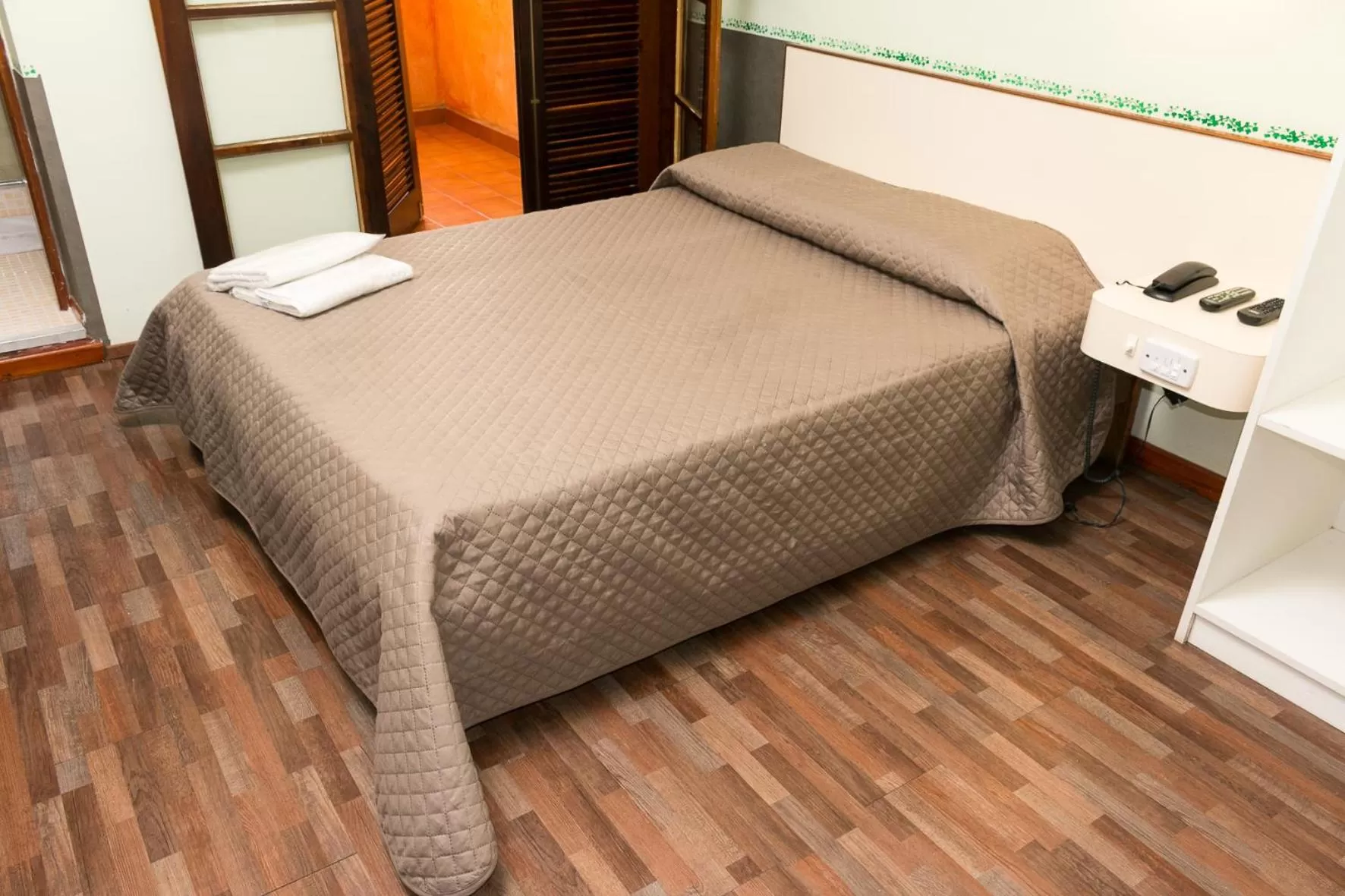 Balcony/Terrace, Bed in Hotel Residenza - 400m do inicio da Av Paulista e Metrô Paraiso