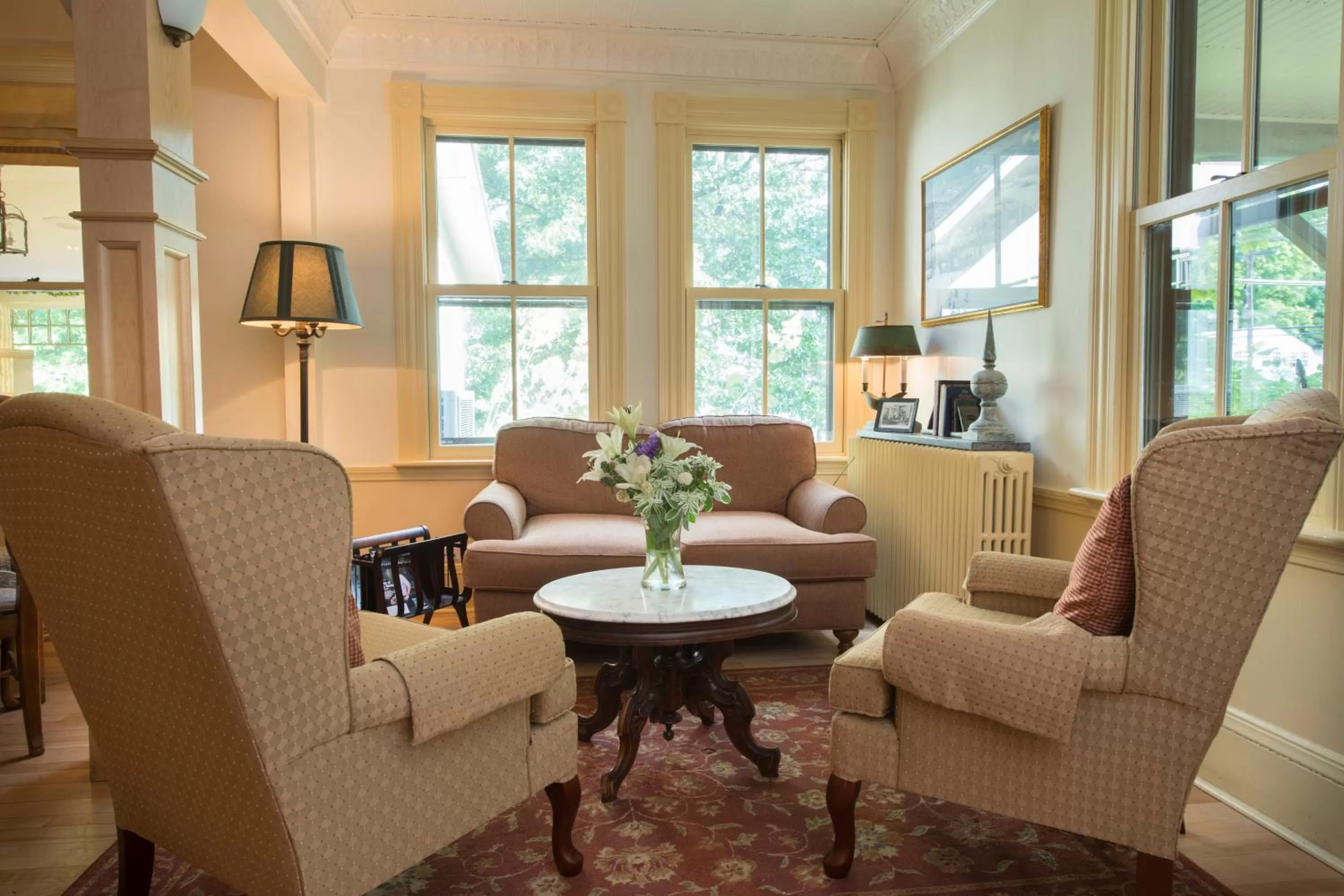 Lobby or reception in The Norwich Inn