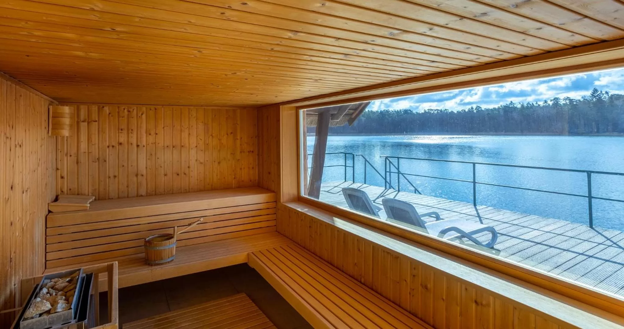 Sauna in Hotel Döllnsee-Schorfheide