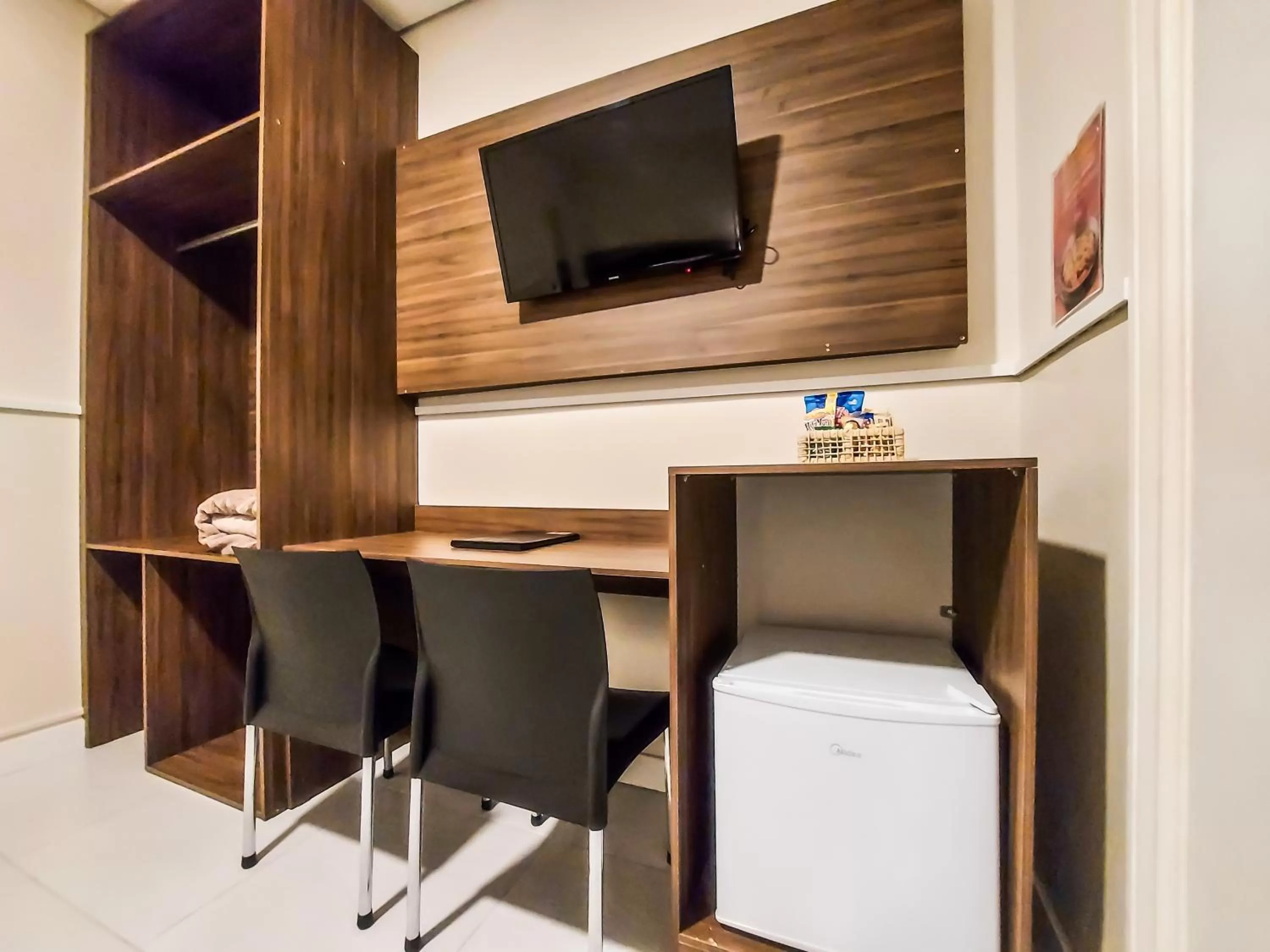 Bed in Hotel Itamarati Centro-República