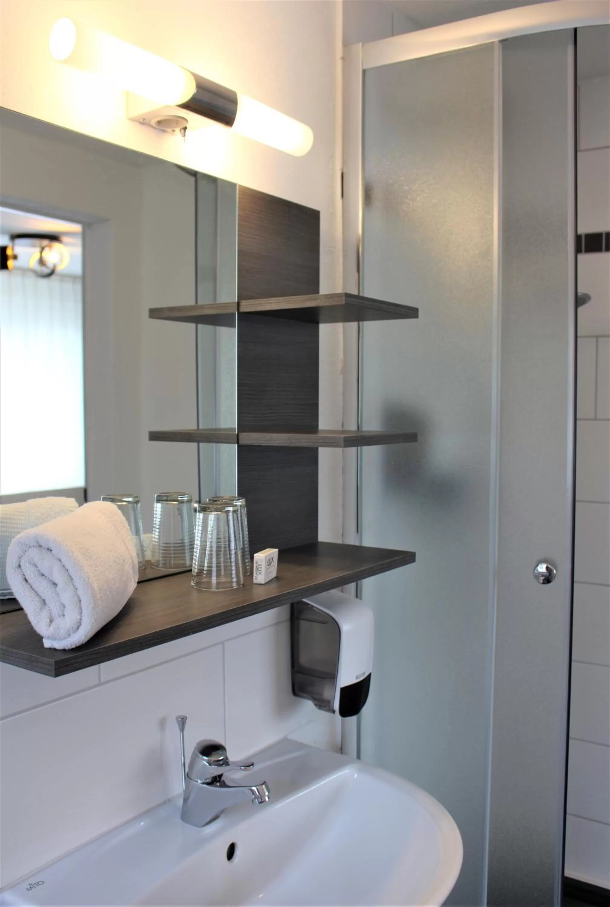 Bathroom in Hotel Berghof Wasserkuppe & Gästehaus Fuldaquelle