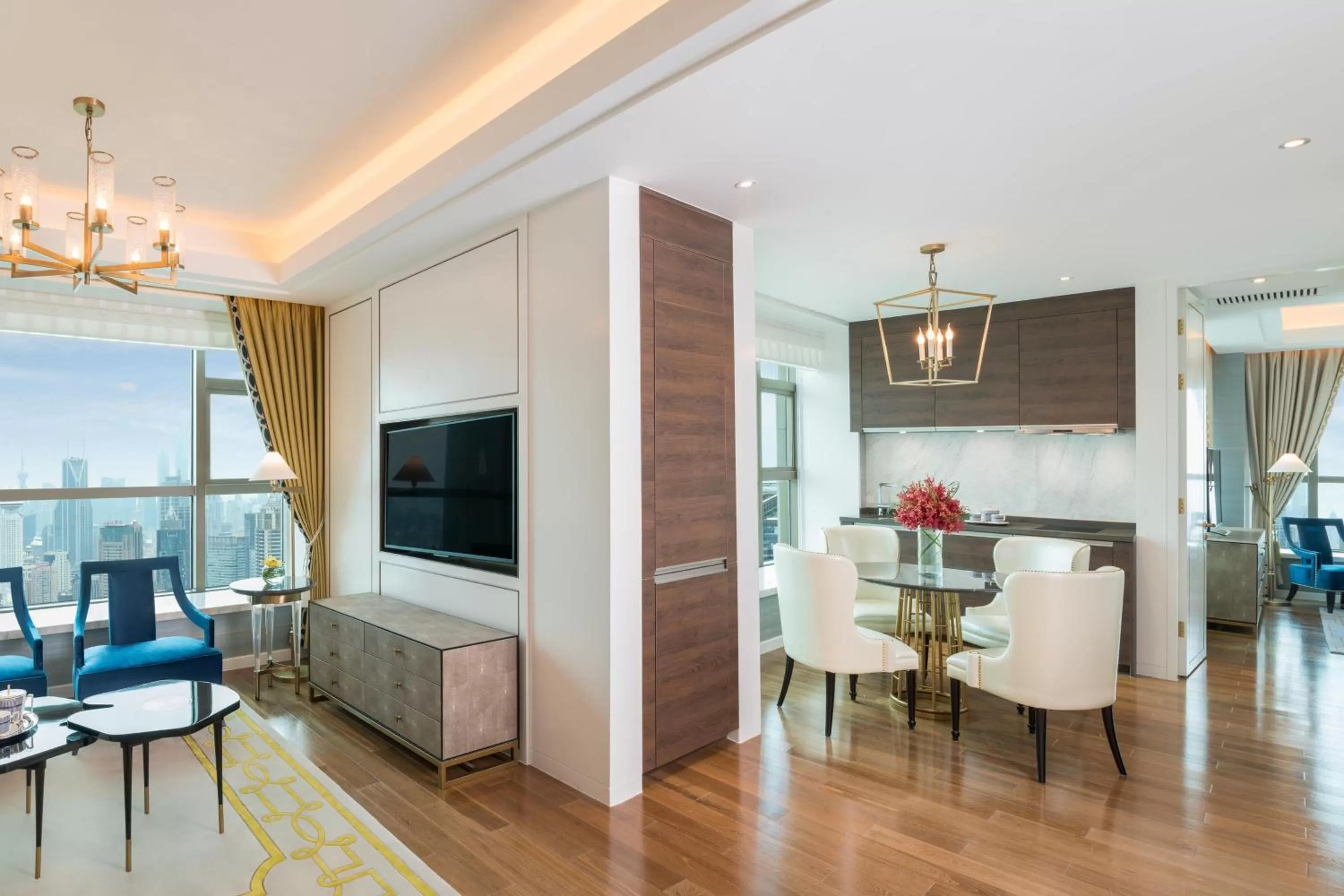 Bedroom in The St Regis Shanghai Jingan