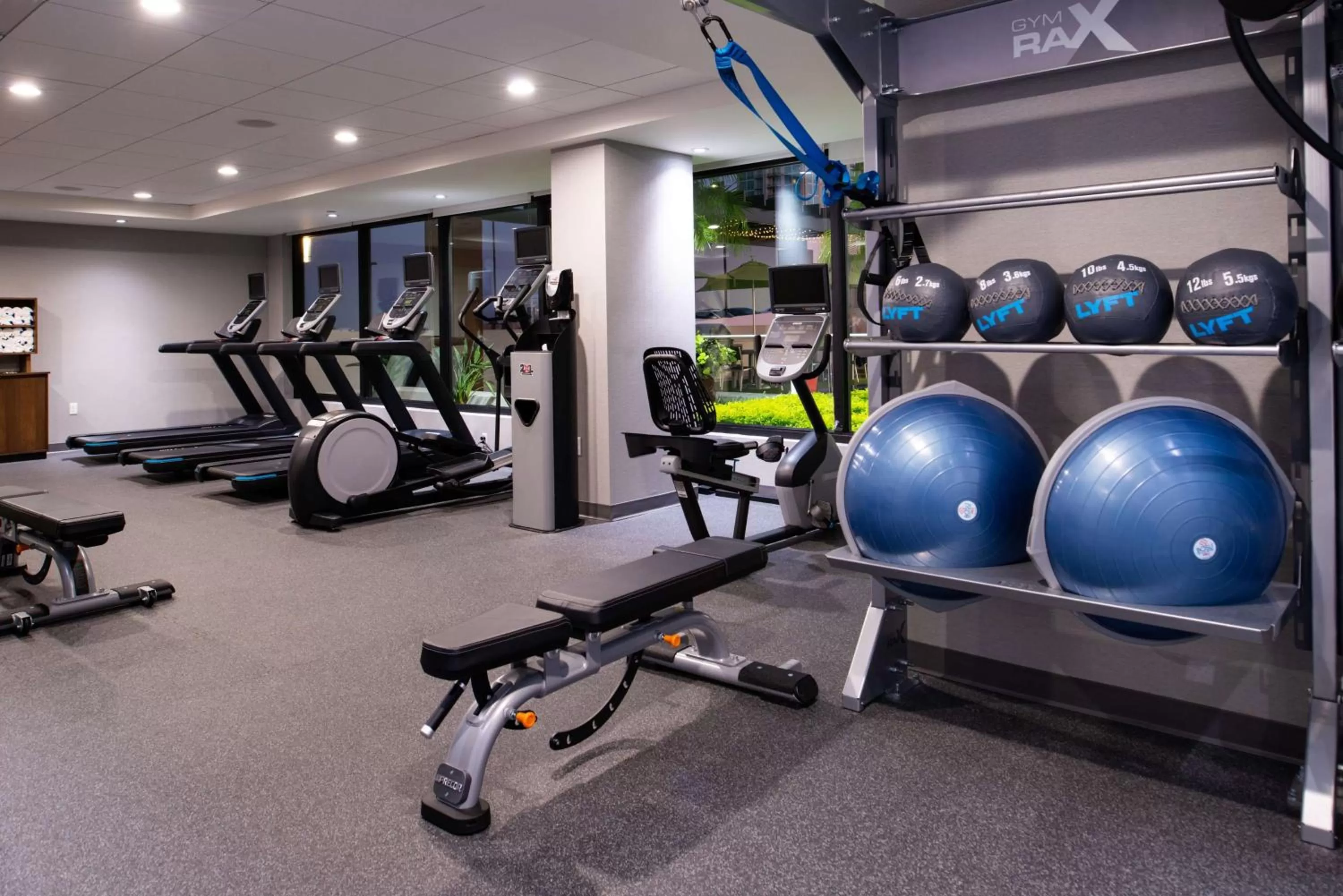 Fitness centre/facilities in Home2 Suites By Hilton Tampa Downtown Channel District