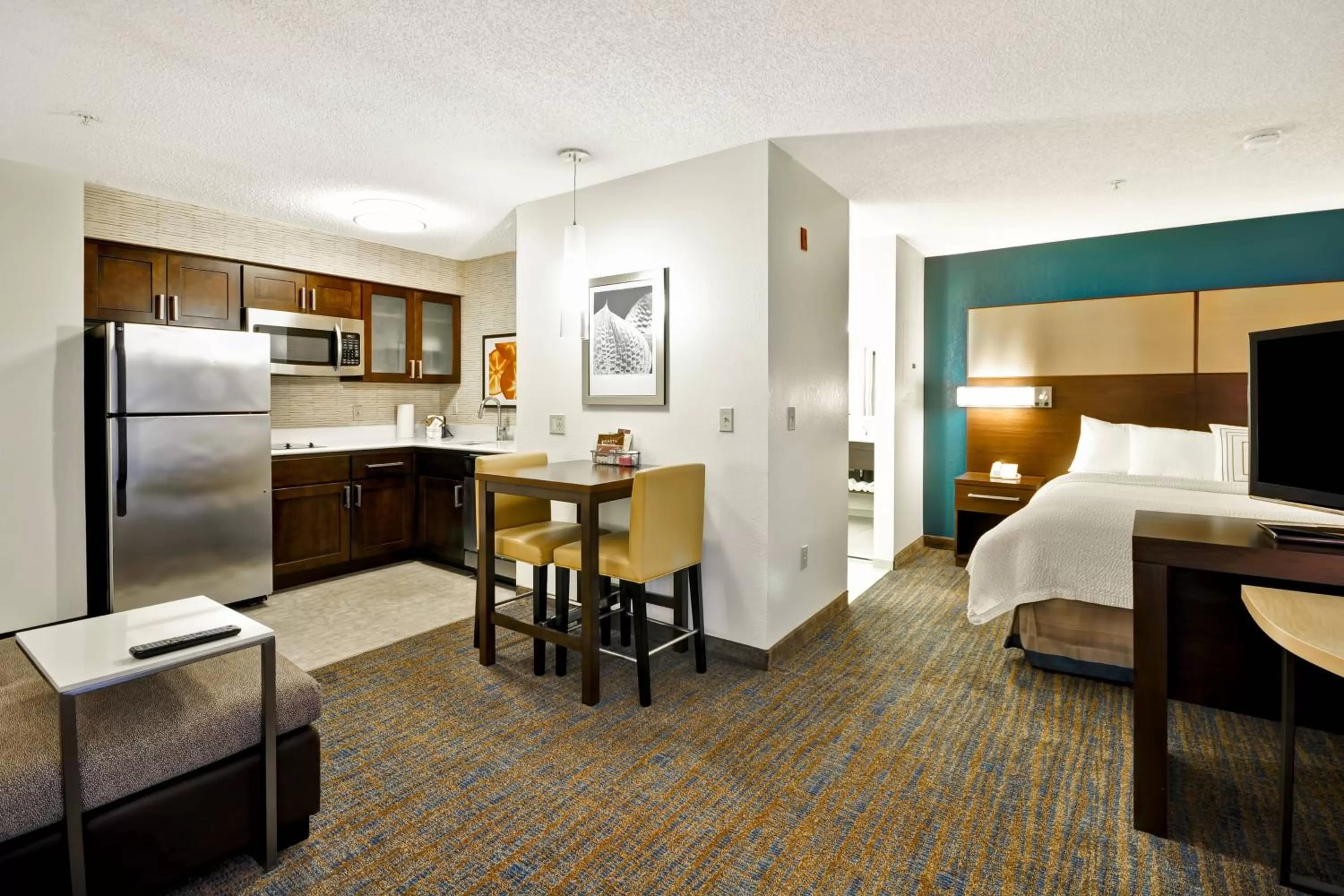 Bedroom, Bed in Residence Inn by Marriott Jacksonville Airport