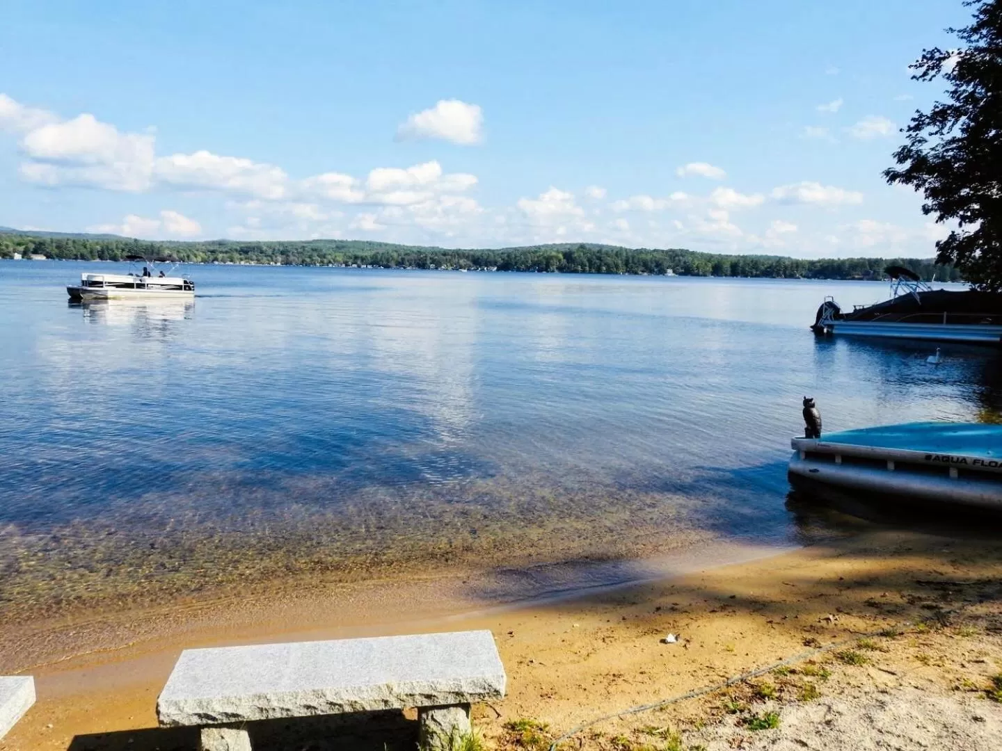 Beach in Winnisquam Lake Inn