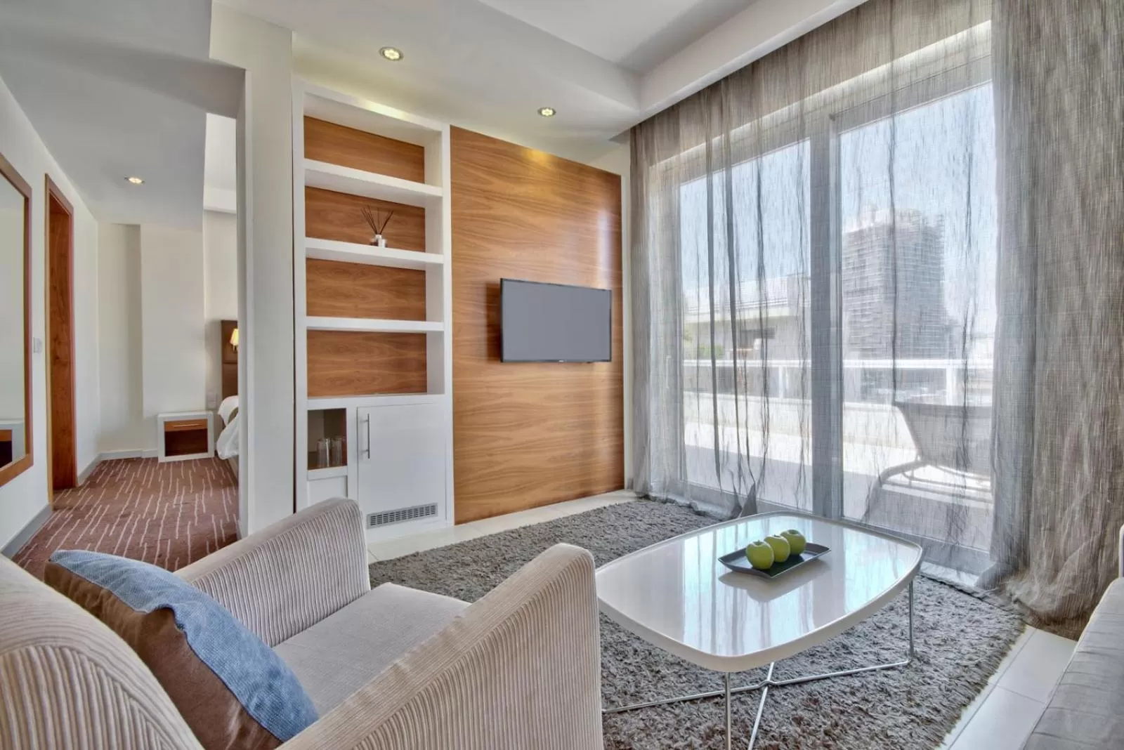 Living room in The George, Urban Boutique Hotel