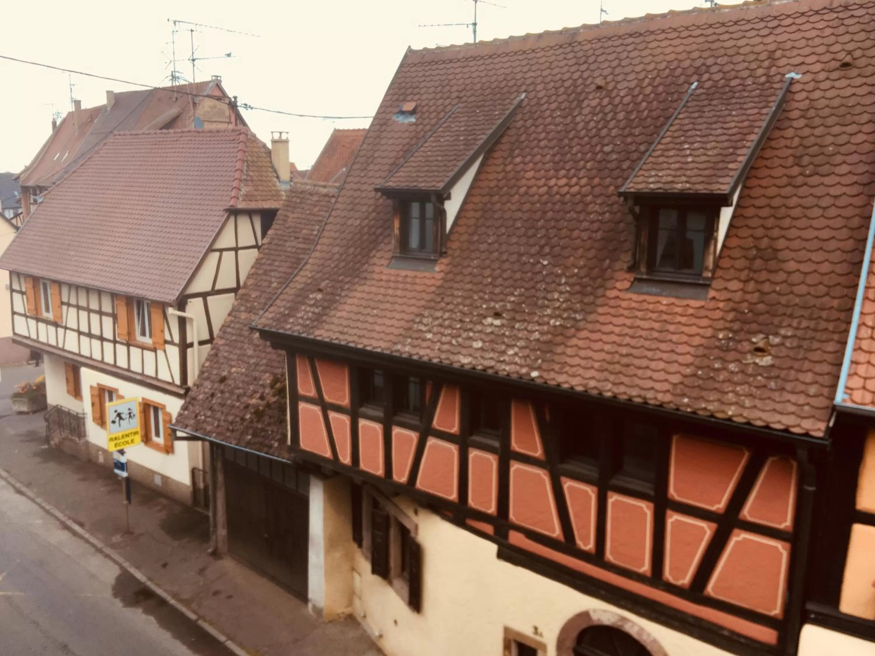 City view in Hotel Colmar Vignes Eguisheim
