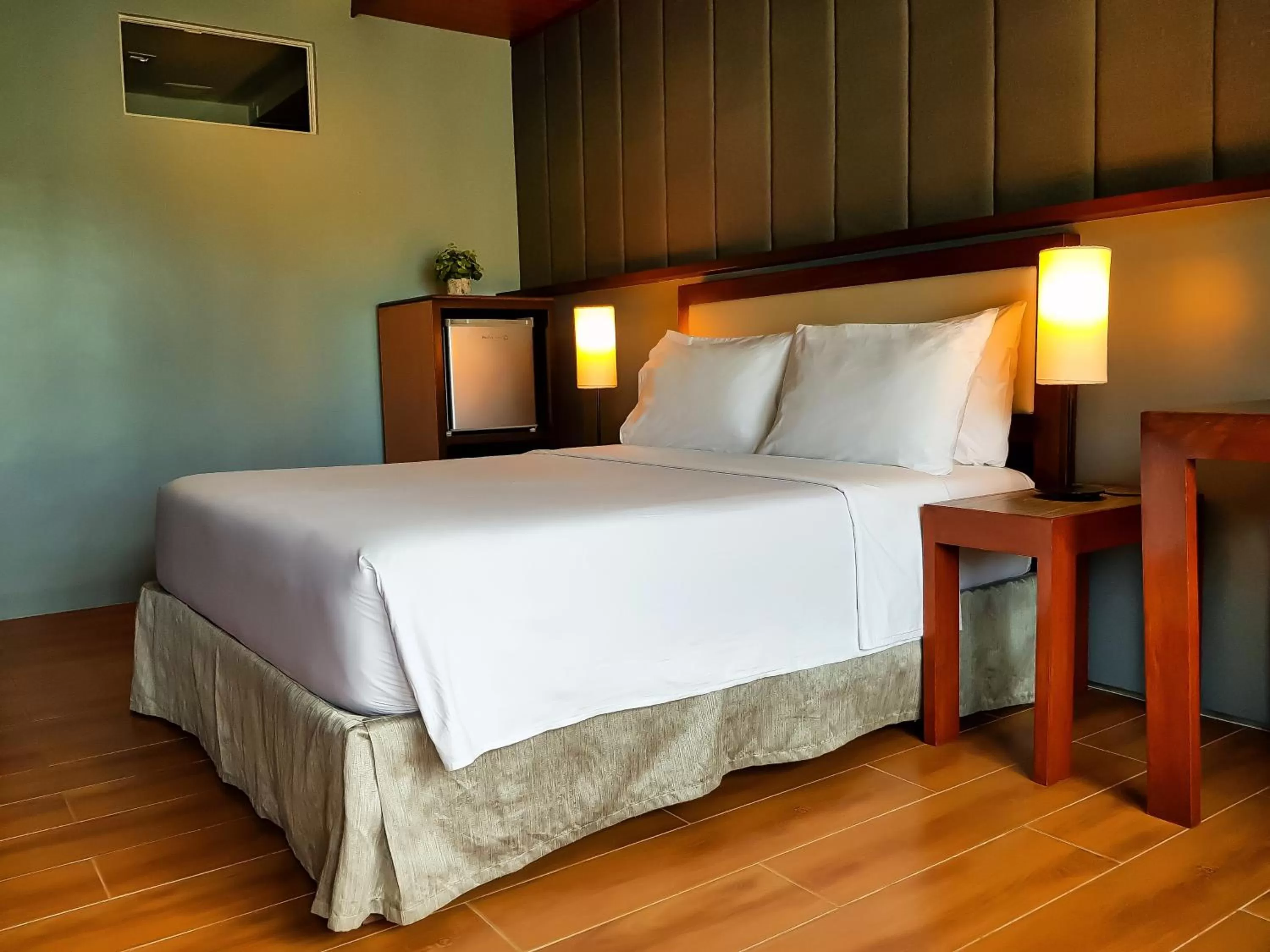 Bed in Sea Cocoon Hotel