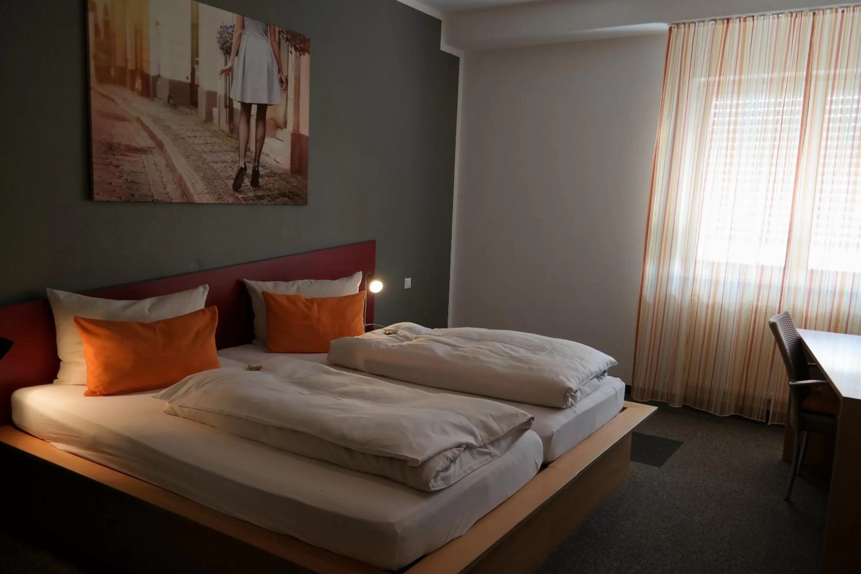 Photo of the whole room, Bed in GS Hotel Mindelheim