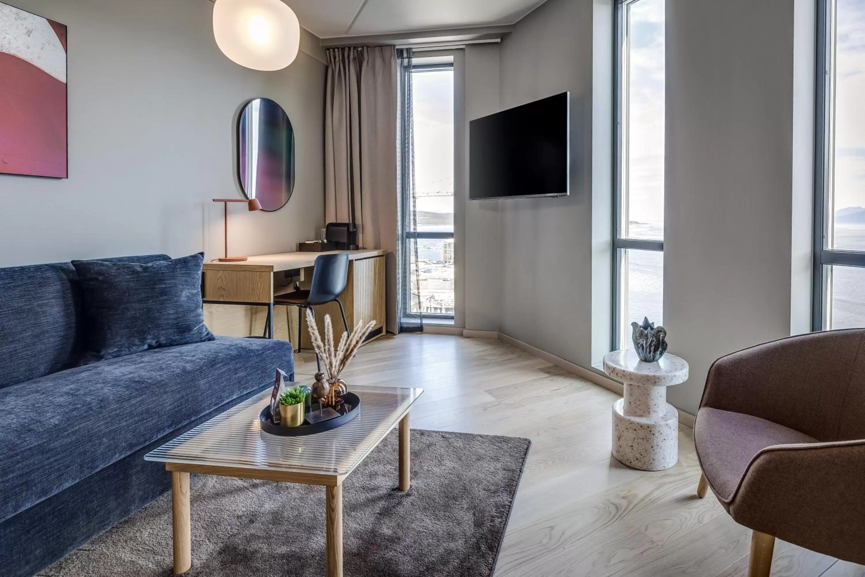 Seating area in Quality Hotel Harstad