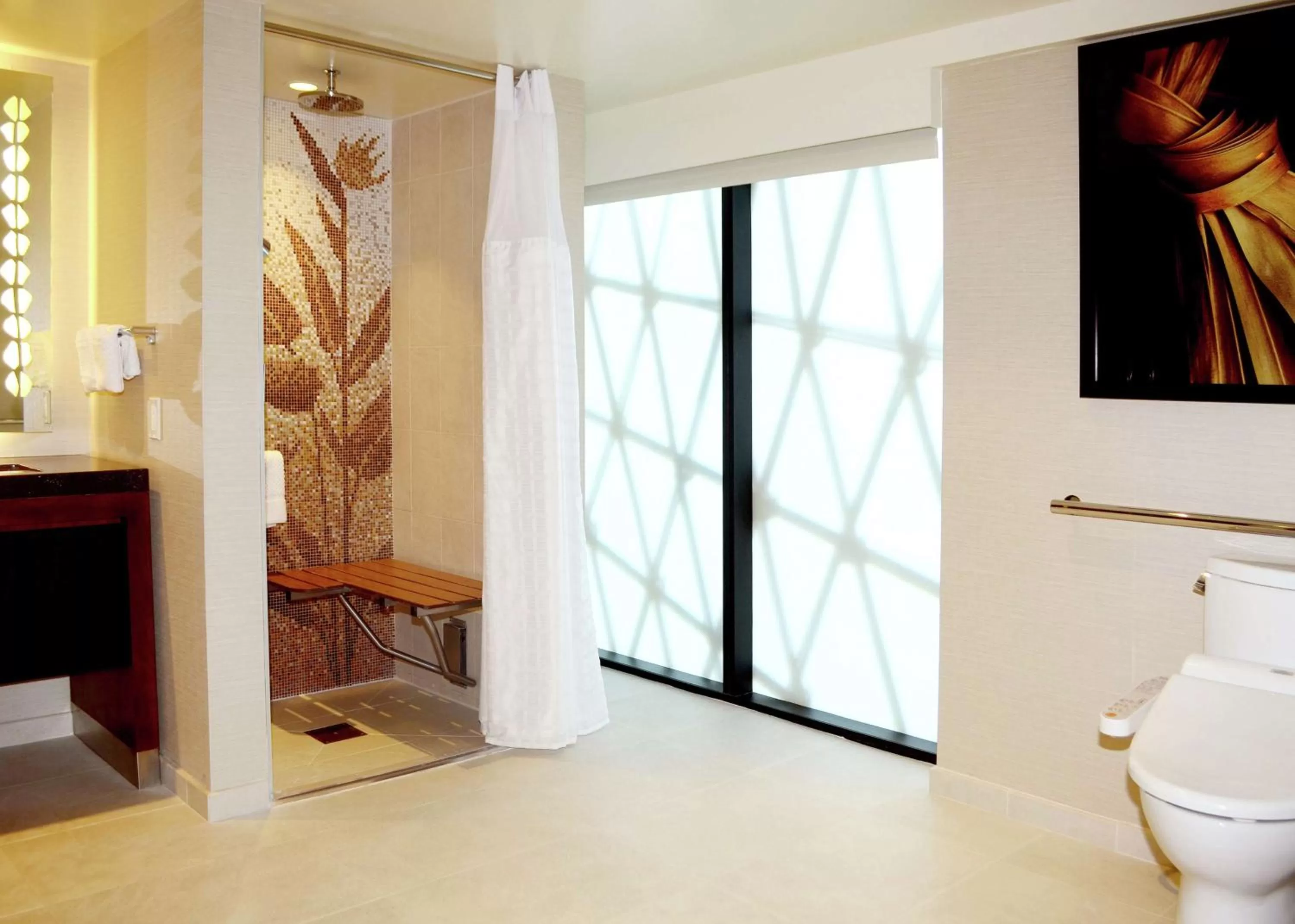 Bathroom in Hilton Grand Vacations Club Hokulani Waikiki Honolulu