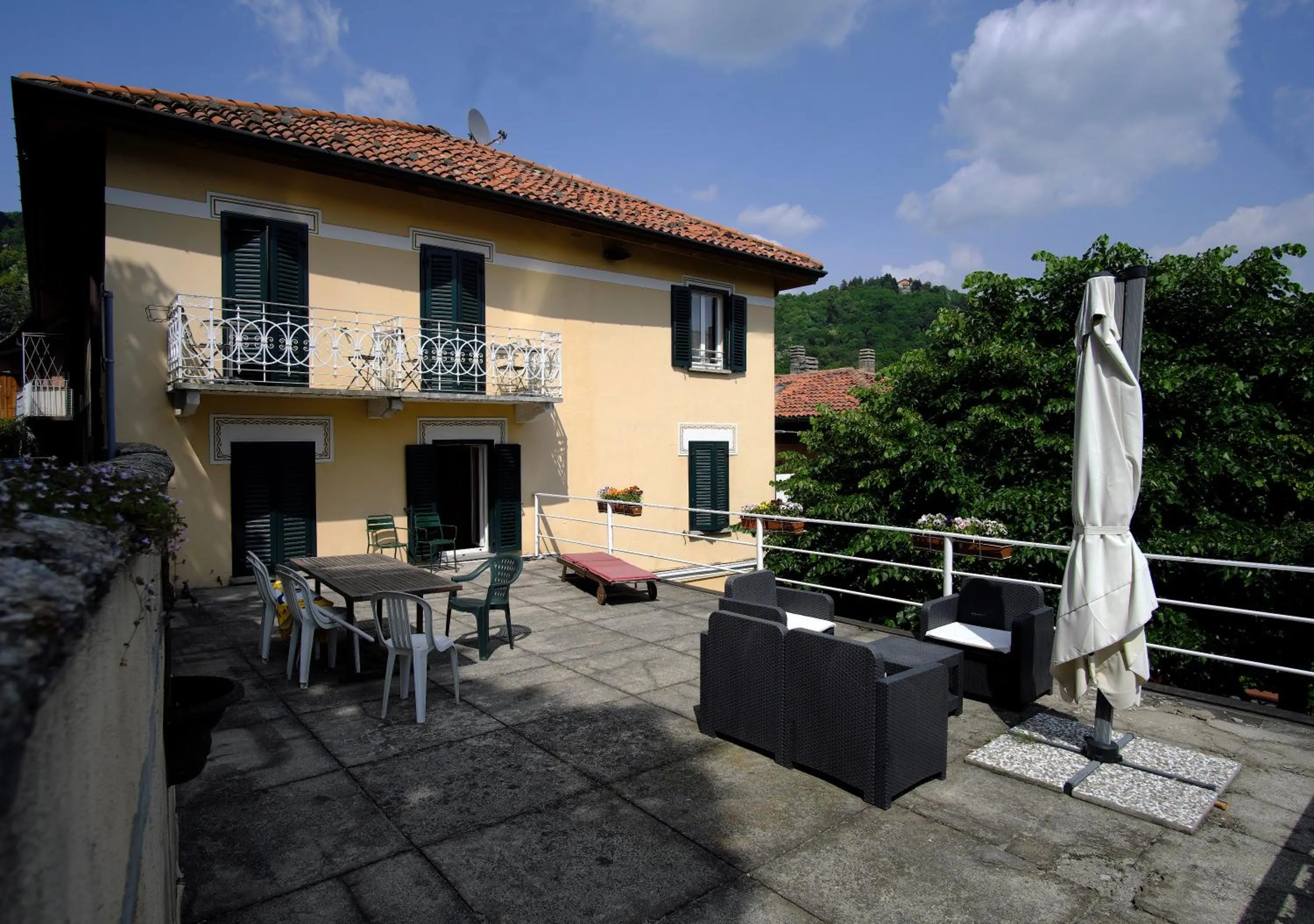 Balcony/Terrace in Locanda Milano 1873