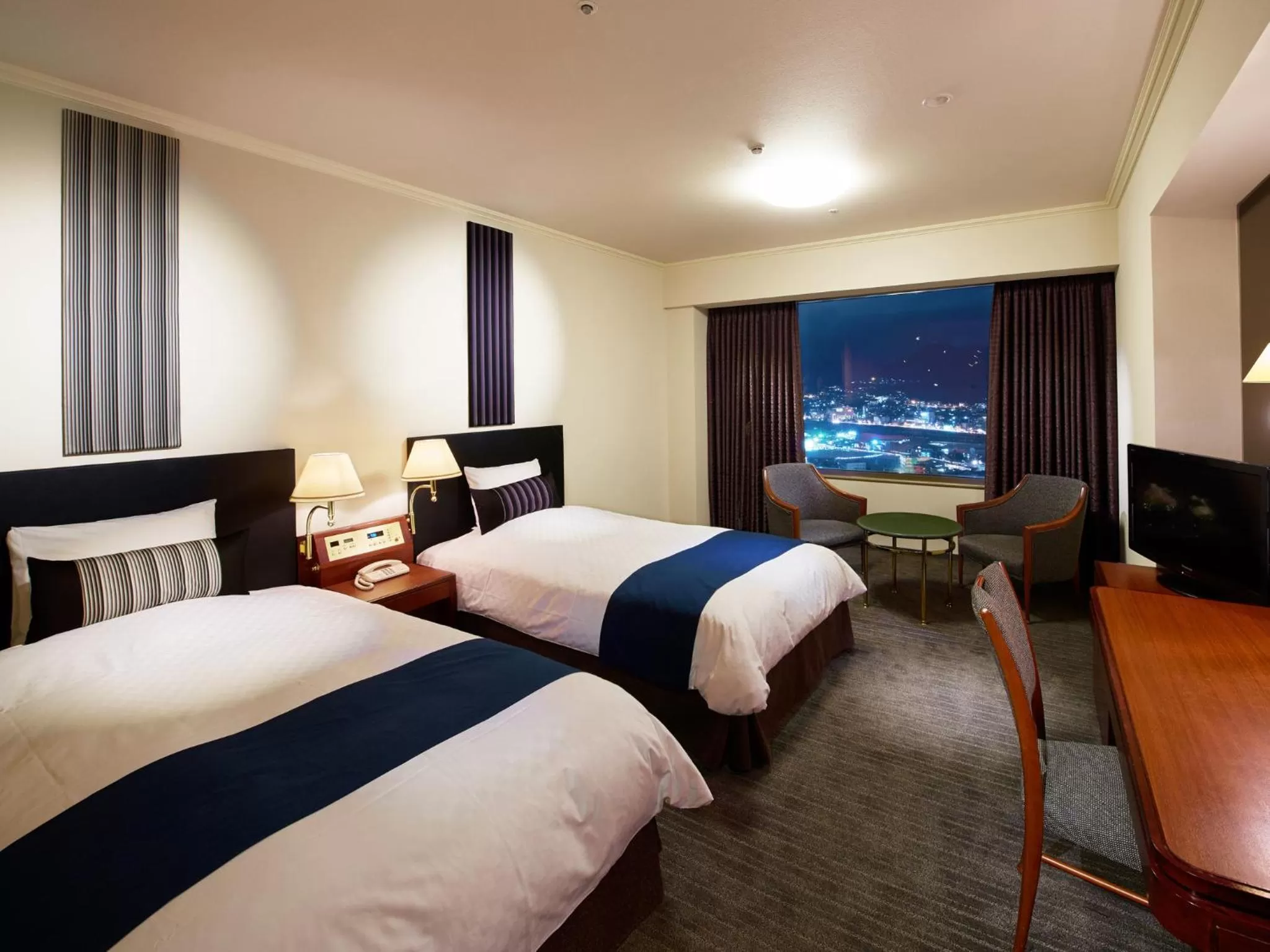 Bed in Rihga Royal Hotel Kokura Fukuoka