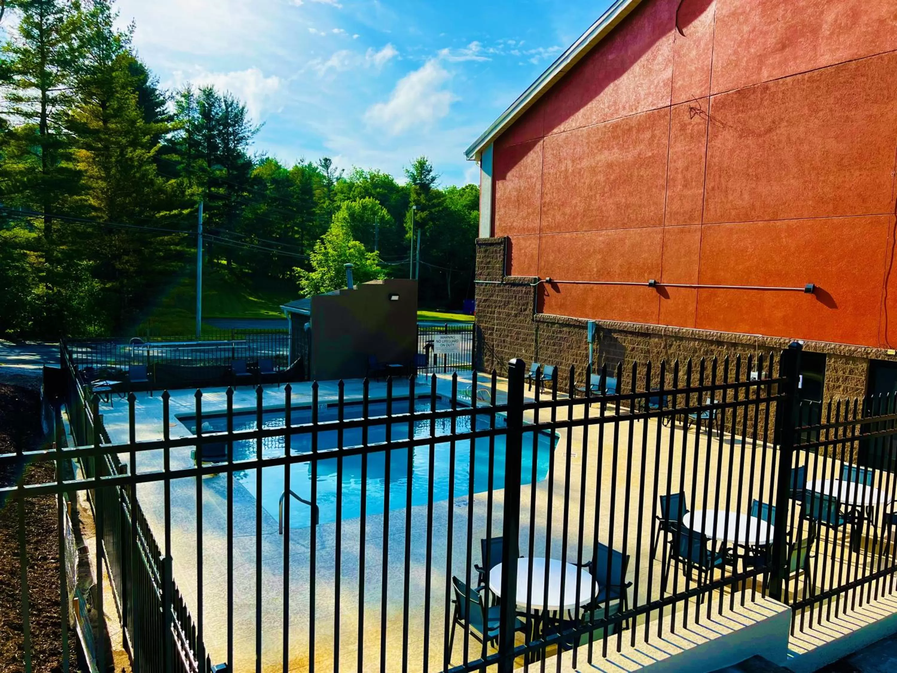 Swimming pool in Holiday Inn Express Blowing Rock South by IHG