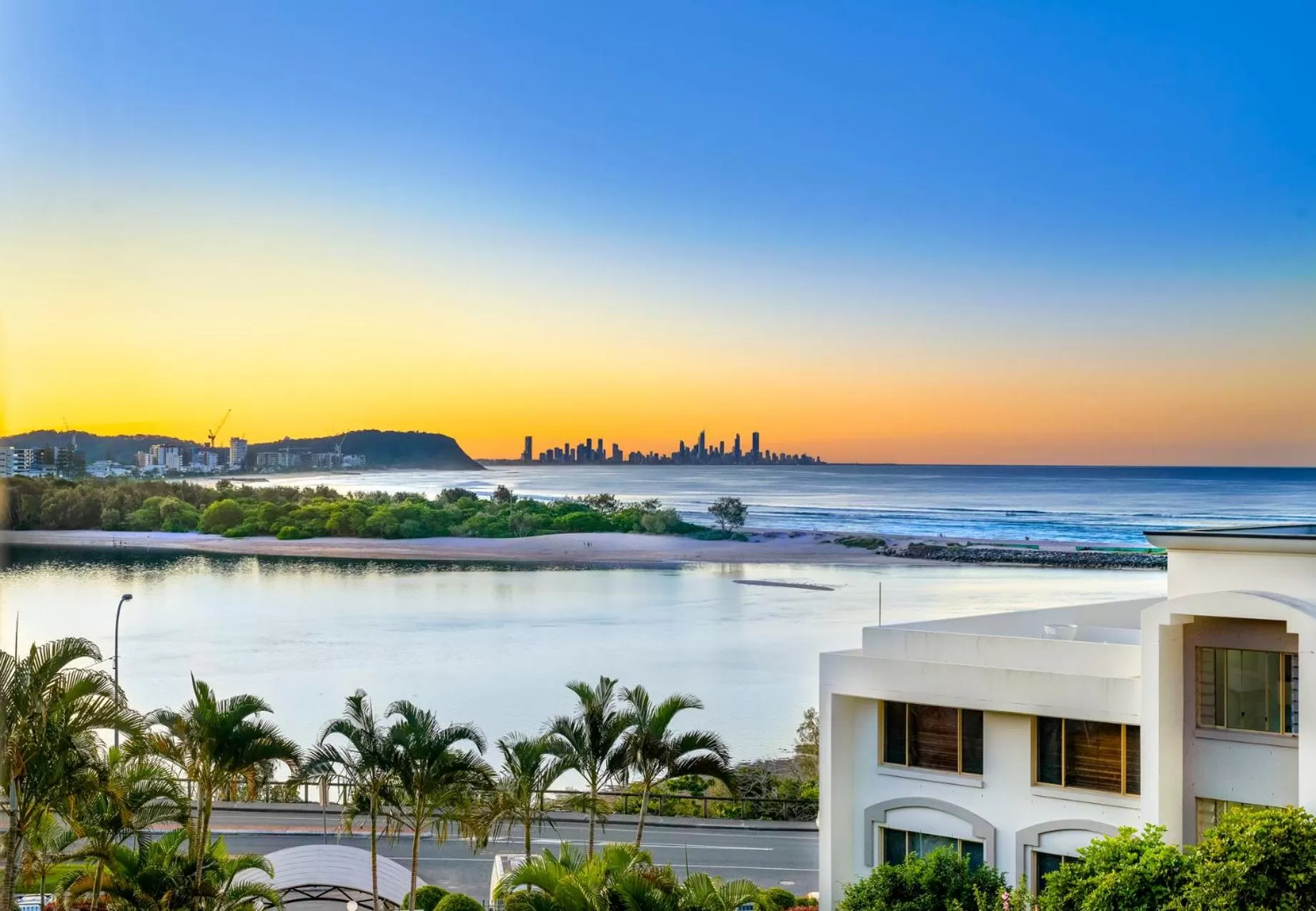 City view in Little Cove Currumbin
