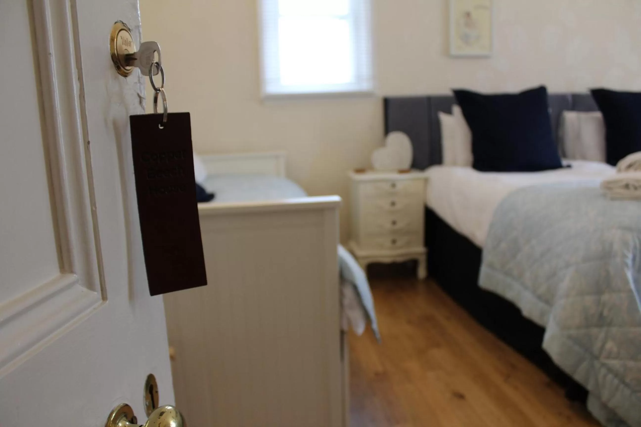 Bed in Copper Beech House