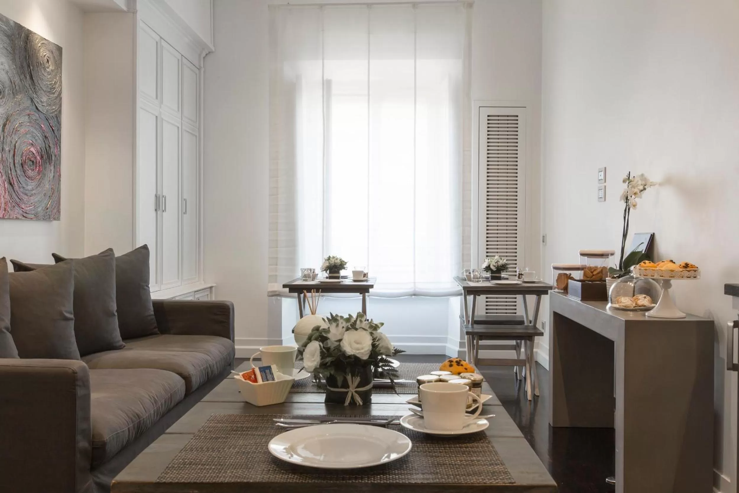 Seating area in Xenia Guest House