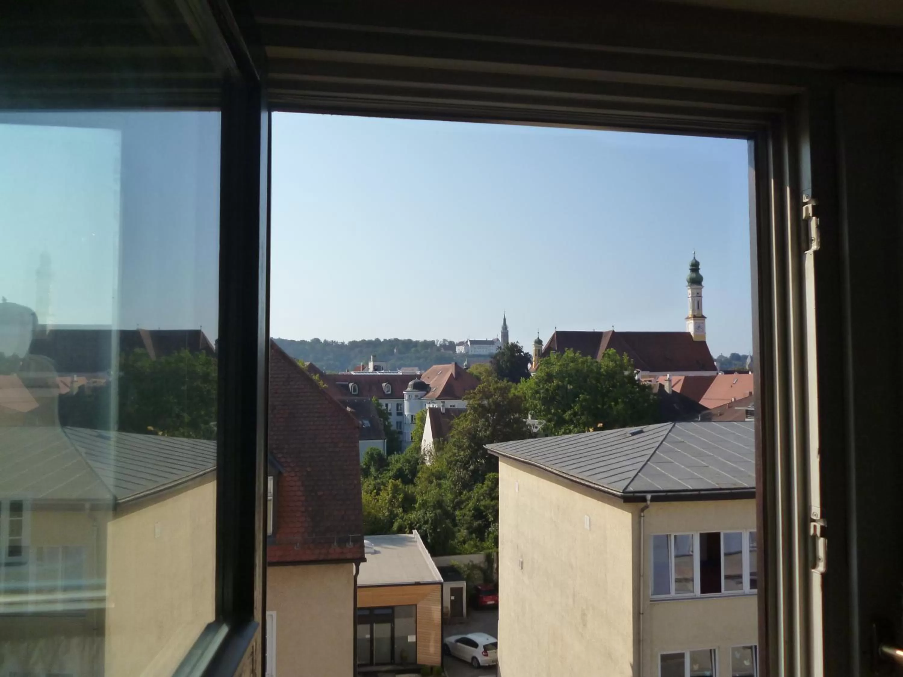 City view in Simones Hotel Fürstenhof