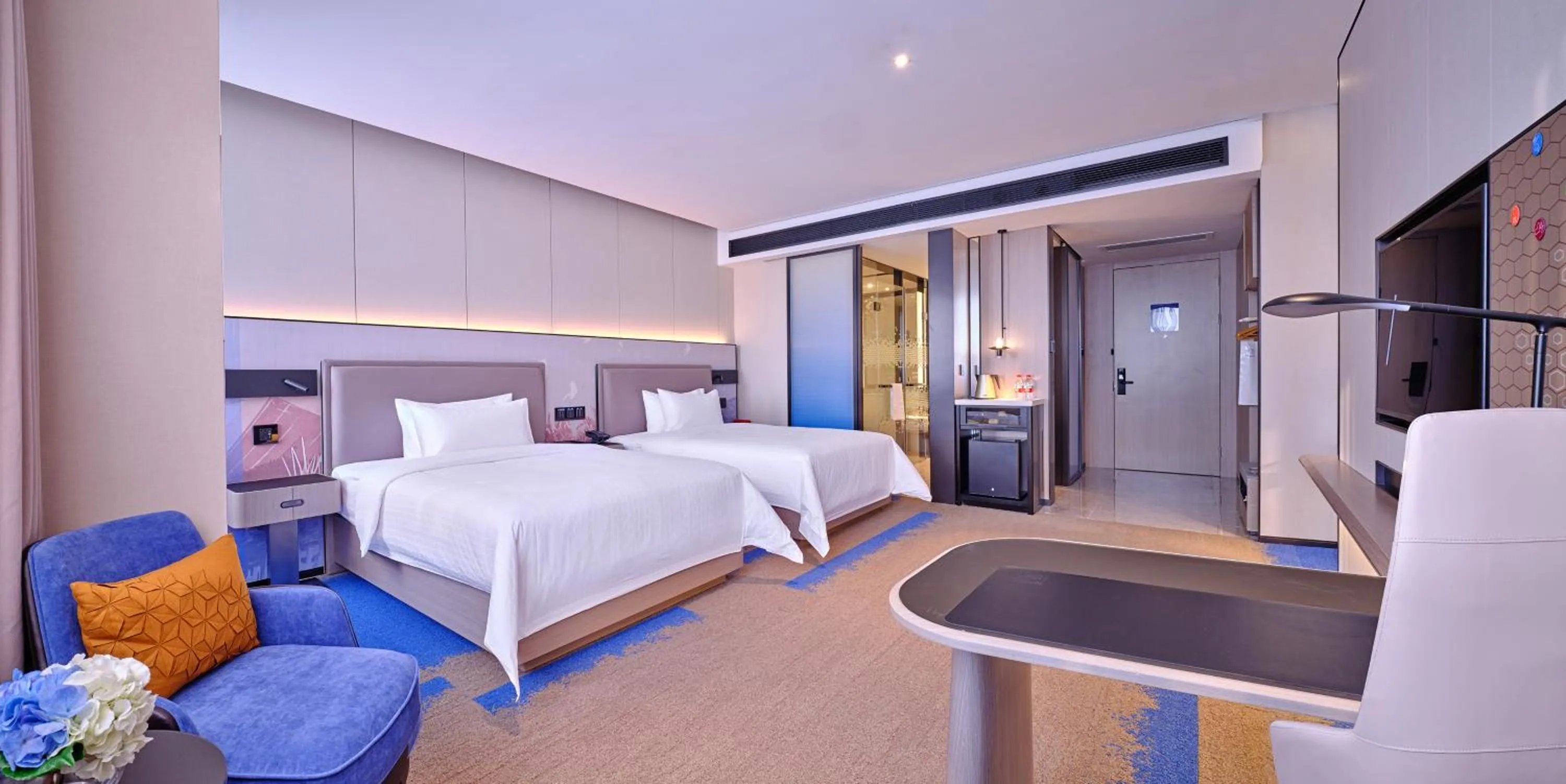 Bed in Hampton by Hilton Shenzhen North Station