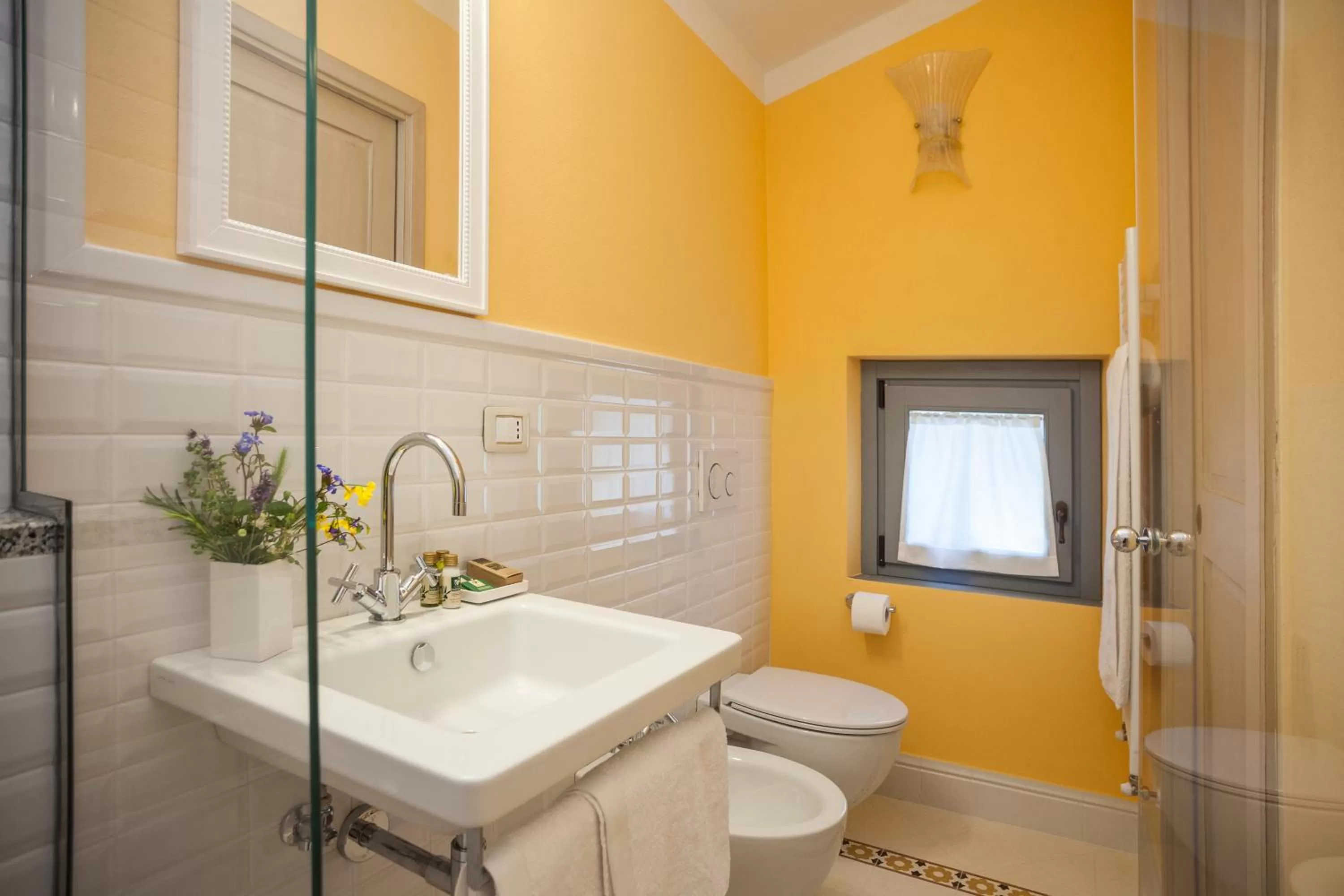 Bathroom in Podere La Contessa B&B