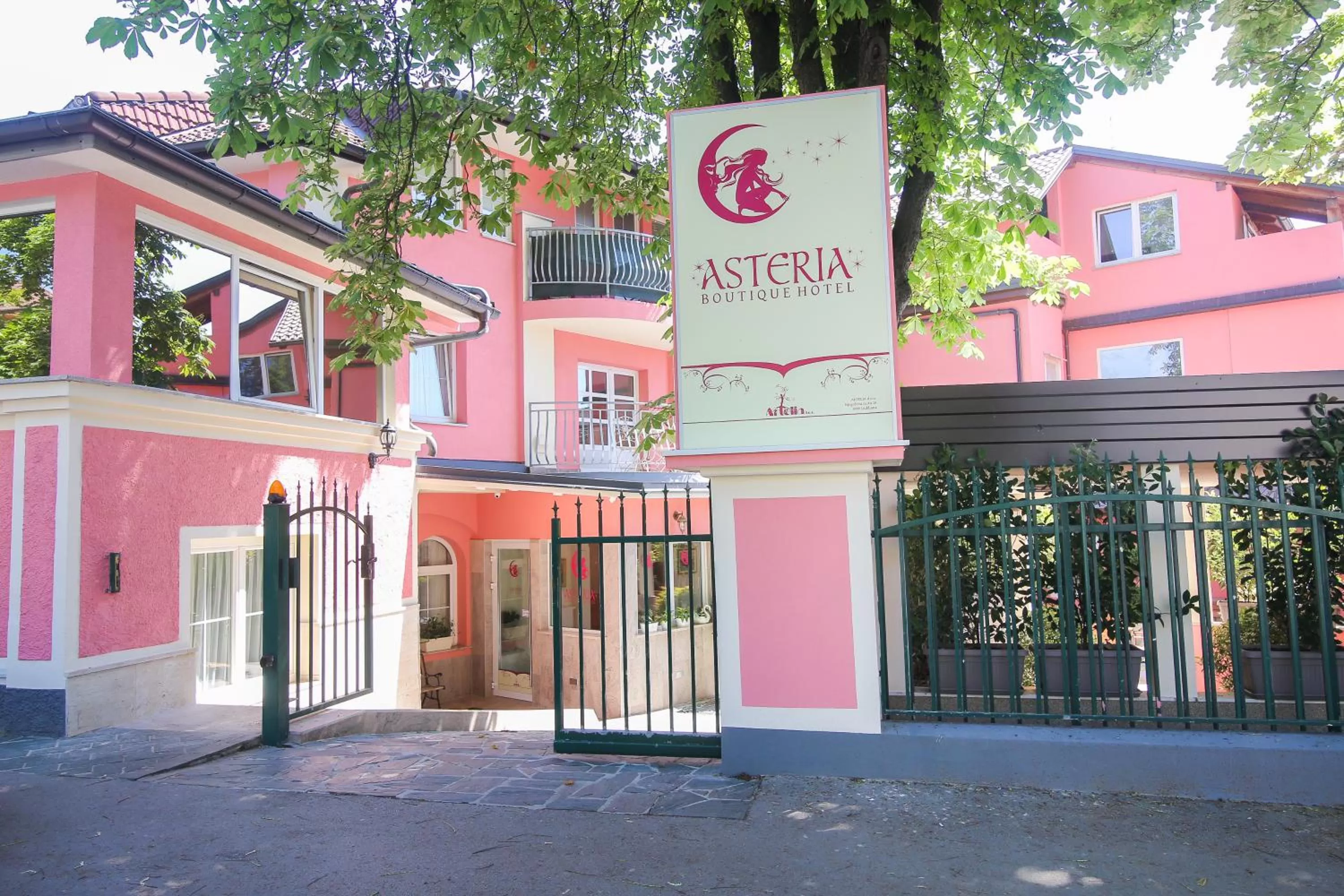 Property building in Boutique Hotel Asteria