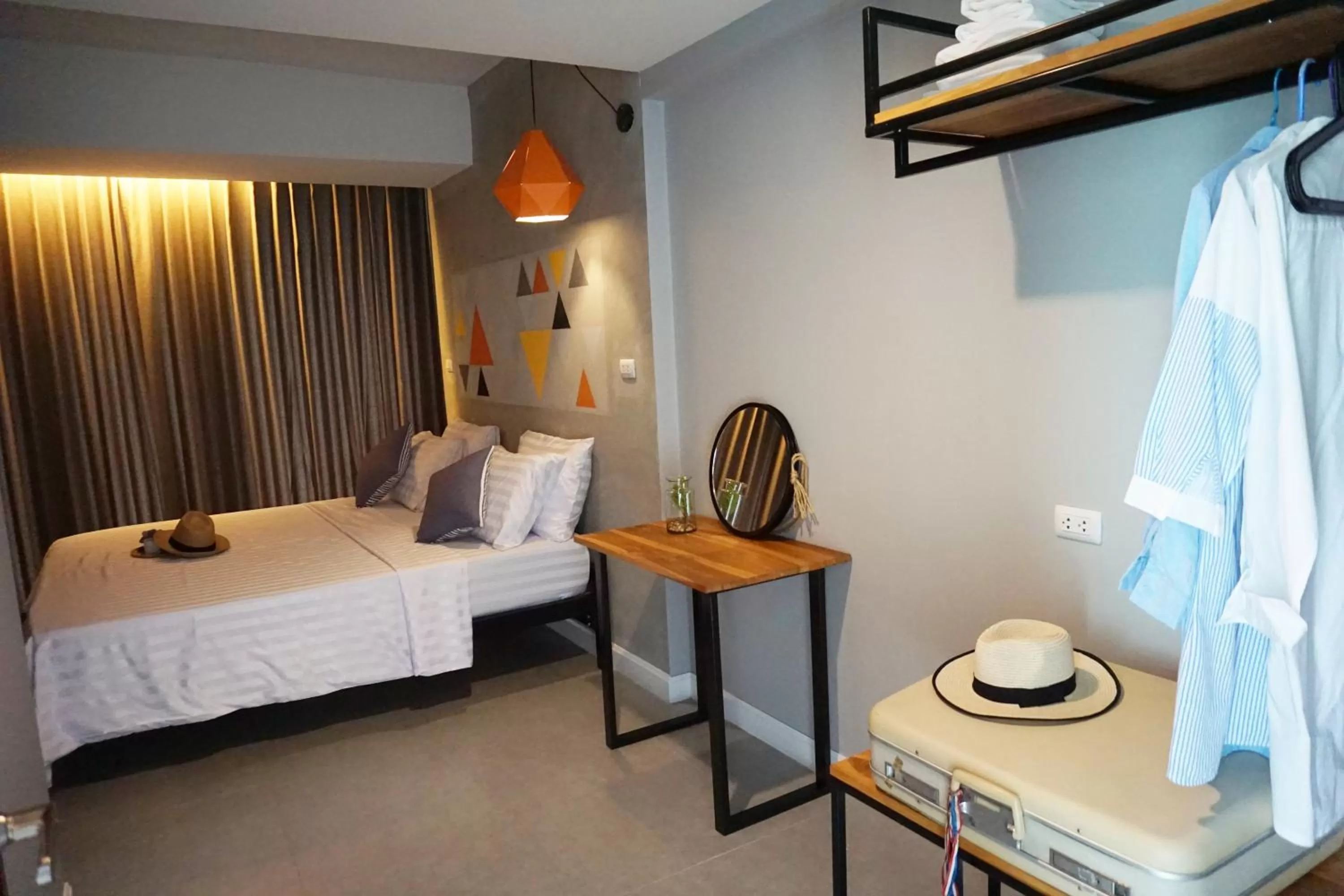 Bedroom, Bed in Hansa Bangkok House