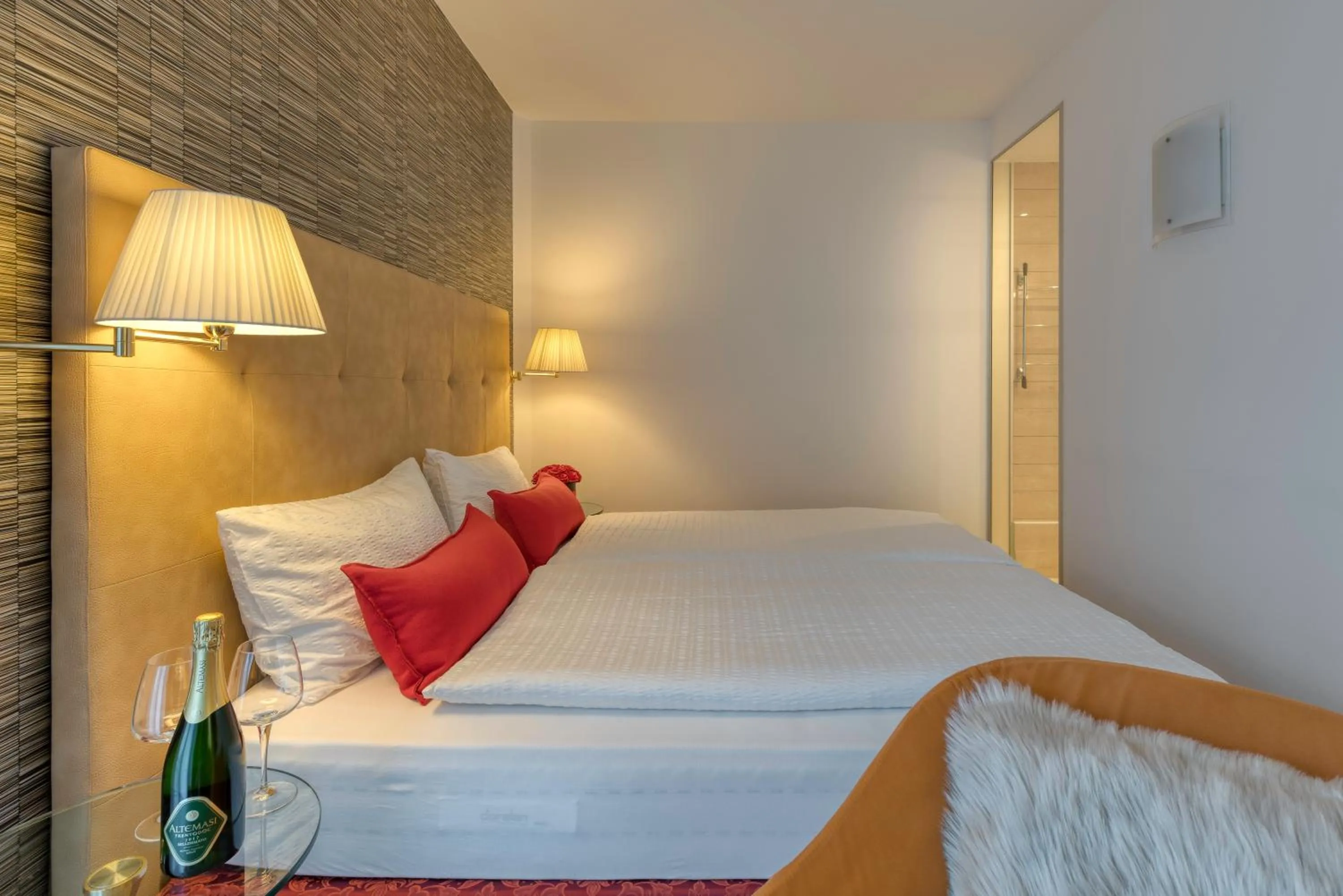 Bed in Hotel Sporting Trento