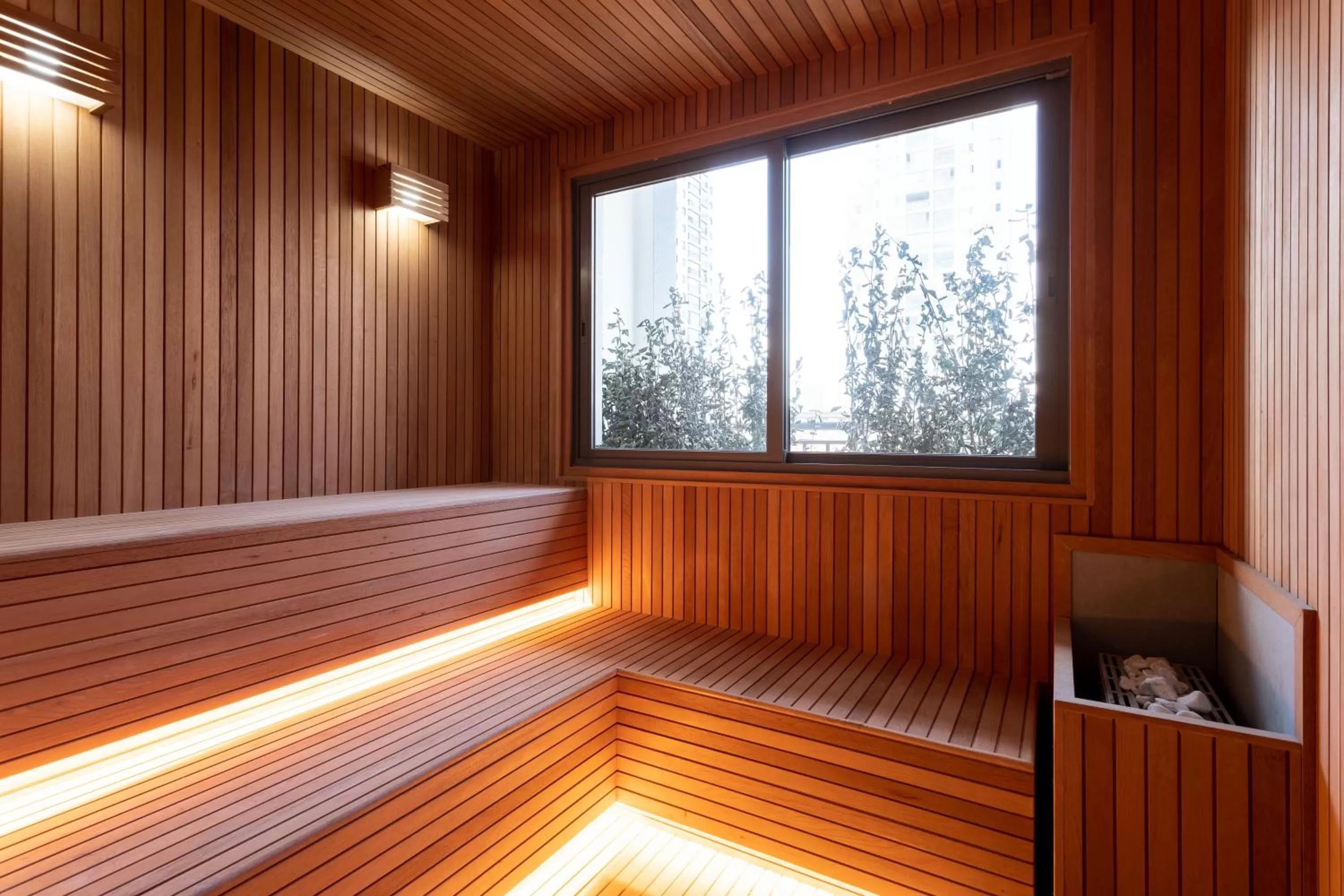 Sauna in Charlie Hotel Atmosfera Paulista