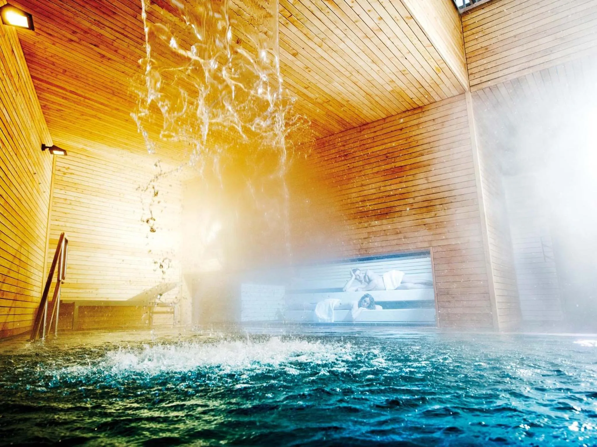 Swimming pool in Luxury All Inclusive Resort Schwarzbrunn 4 Sterne Superior