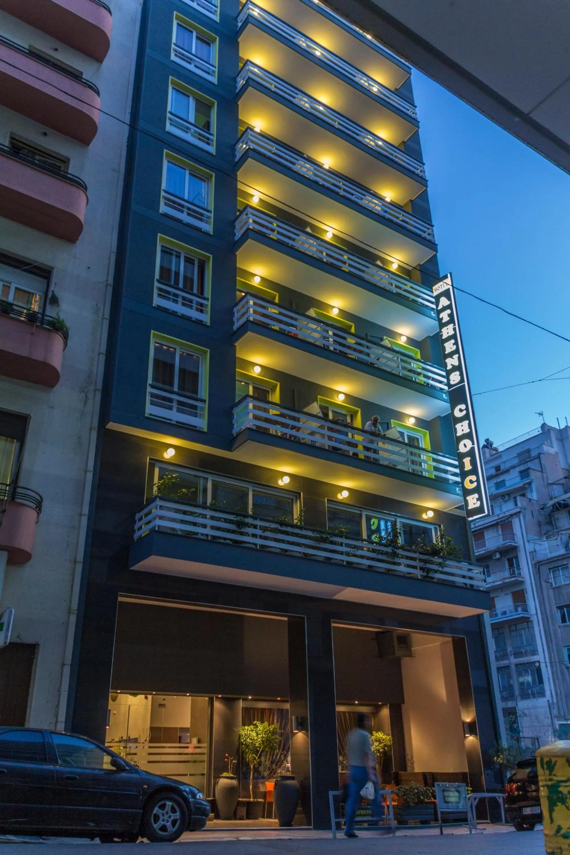 Property building in Athens Choice Hotel
