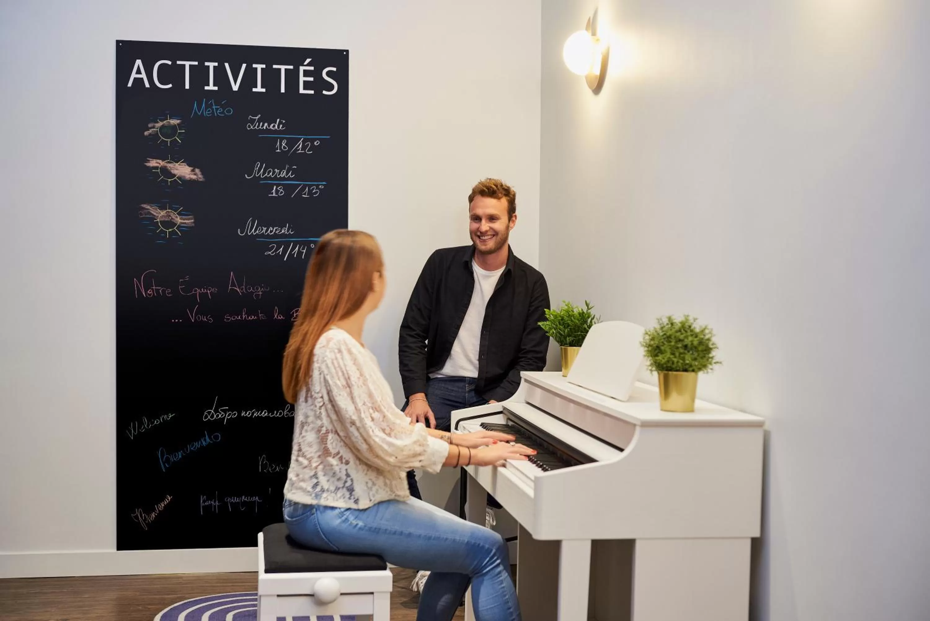 Lobby or reception in Aparthotel Adagio Monaco Palais Joséphine