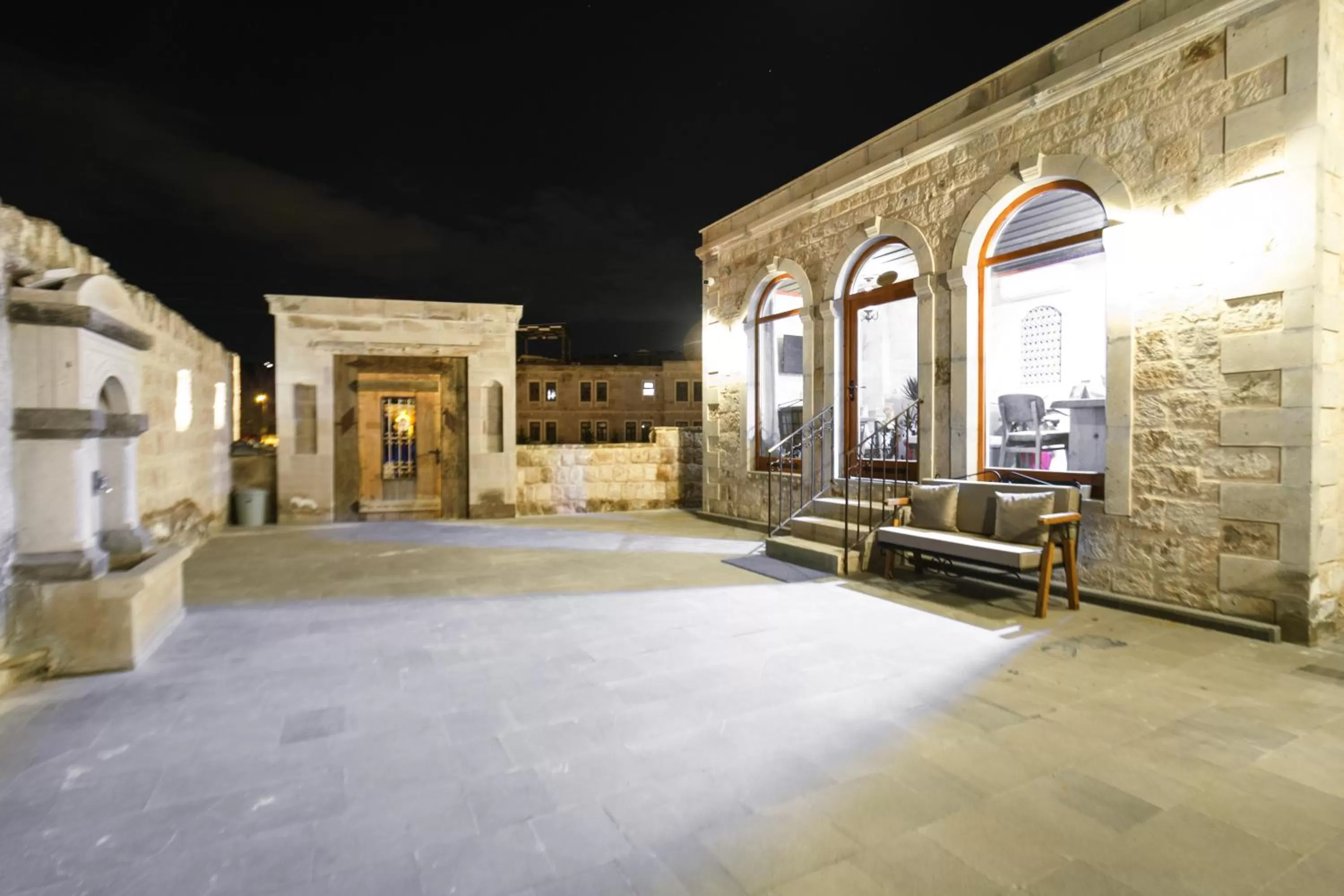 Facade/entrance in Sapphire Stone House