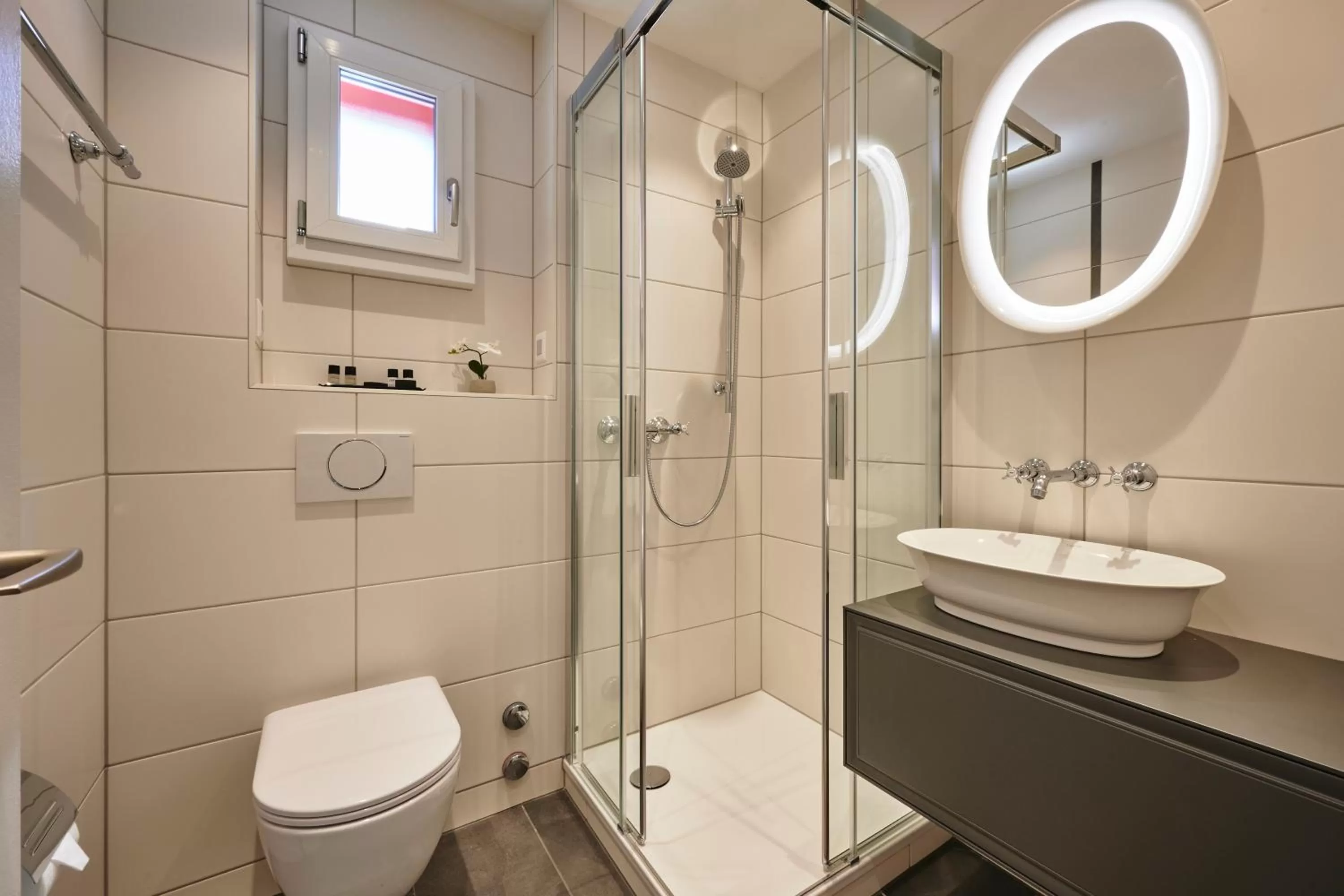 Shower in da Maurizio Suites